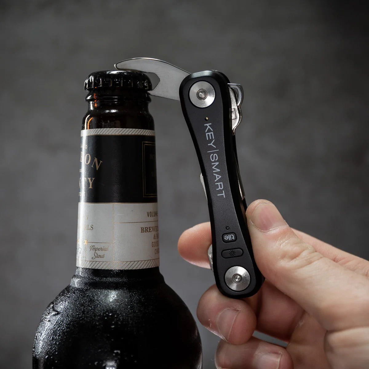 KeySmart® Bottle opener, Stainless Steel