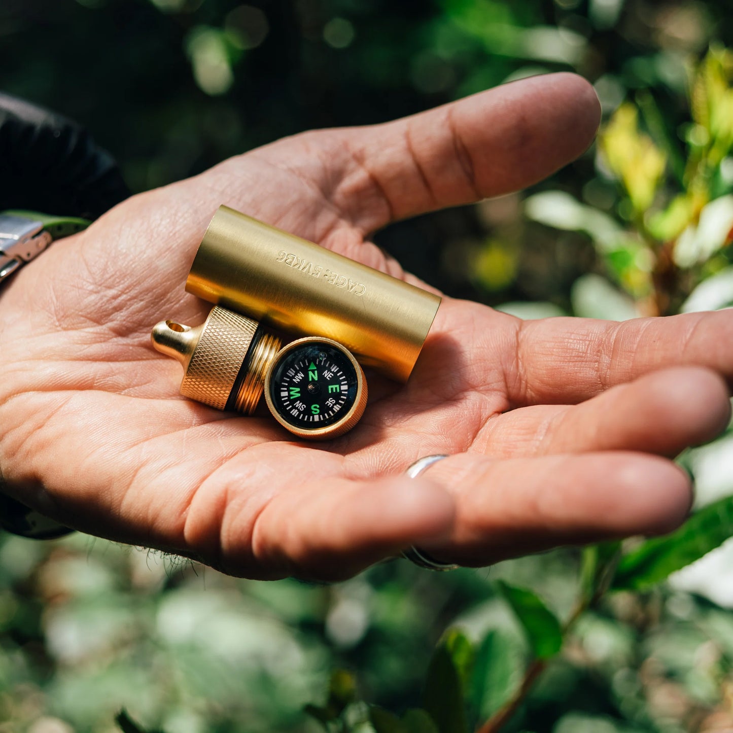 CountyComm Brass Match / Compass Capsule - Gen 2