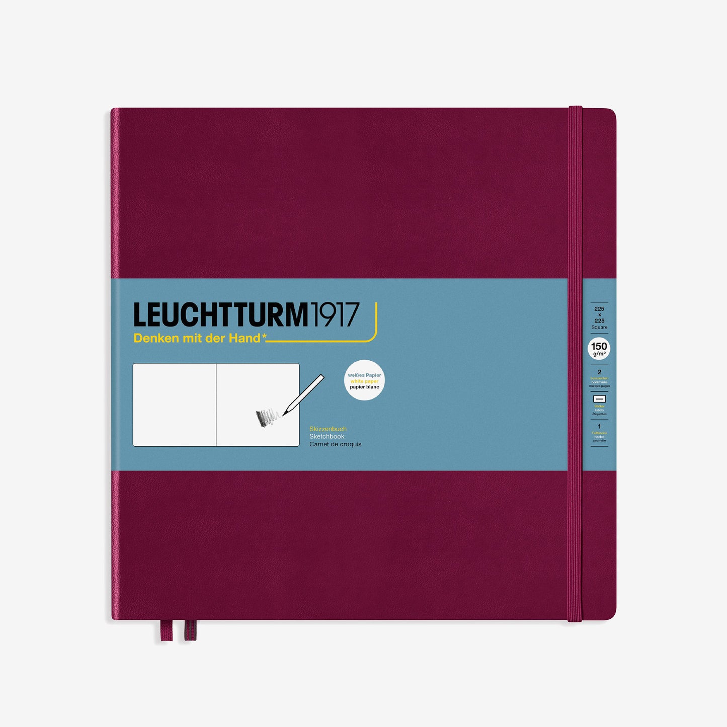 Leuchtturm1917 Sketchbook Square (Hardcover)
