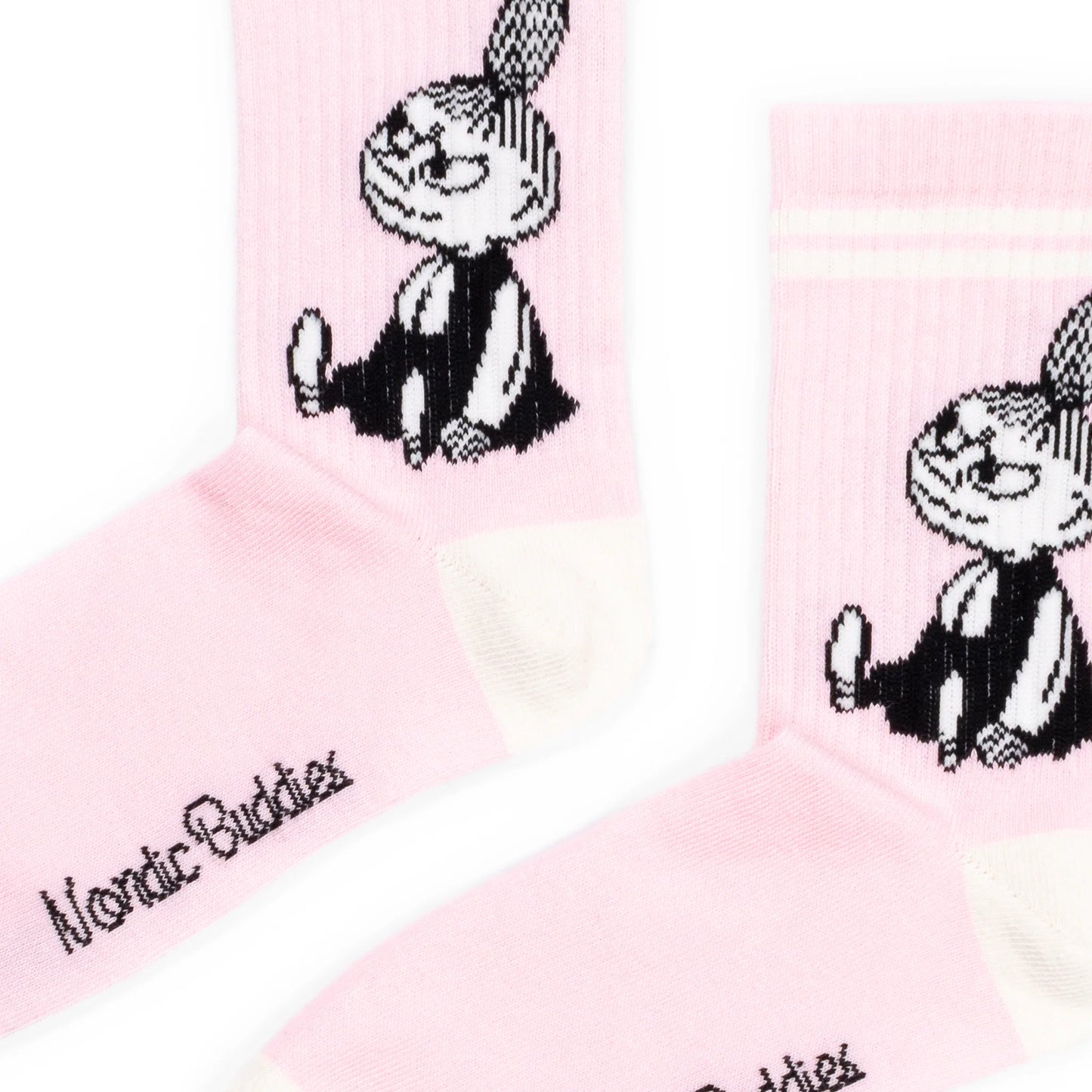 Nordicbuddies Little My Ladies Retro Socks, Pink