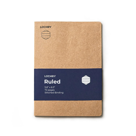 Lochby Field Journal Tomoe River Notebooks A5, Ruled