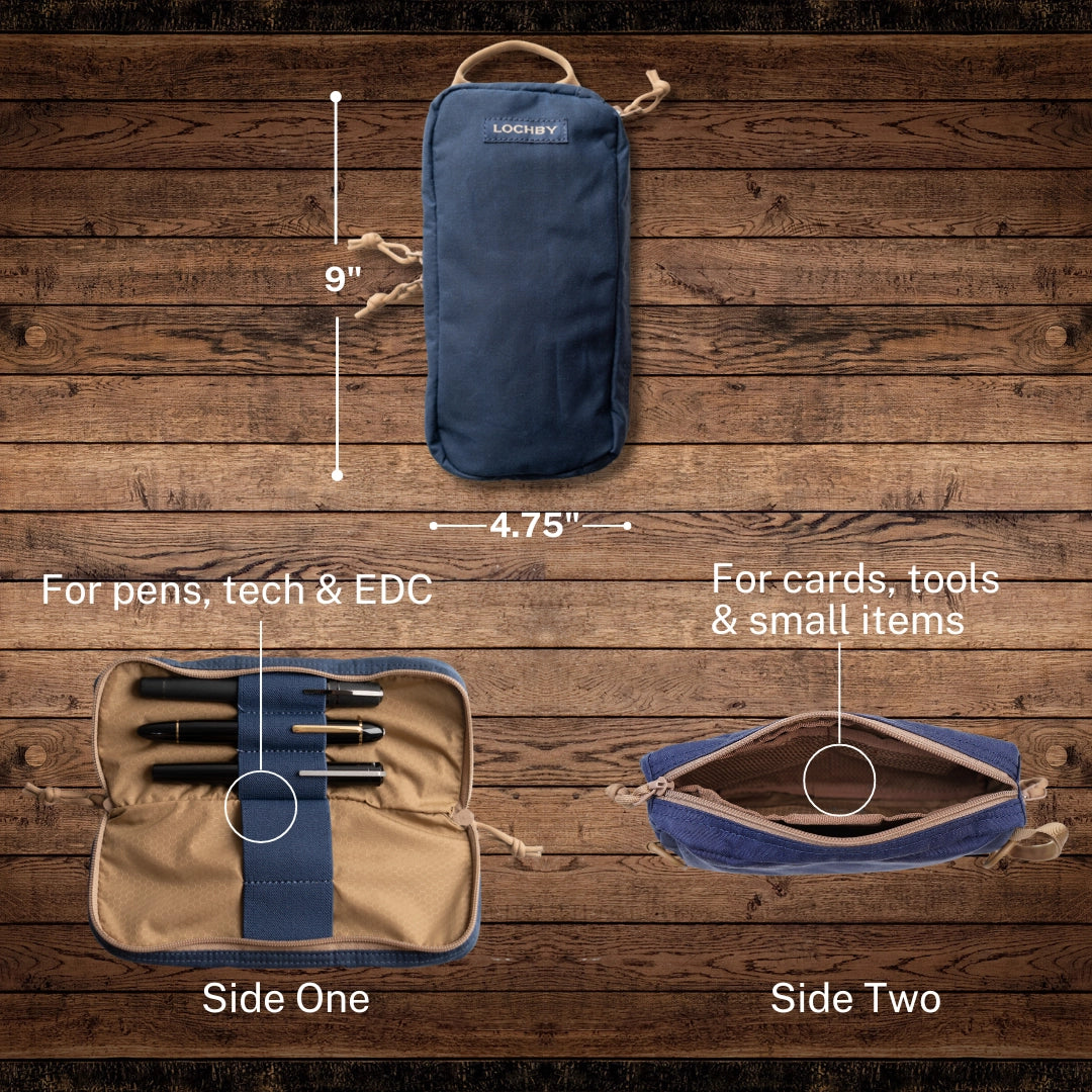 Lochby Venture Pouch, Charcoal