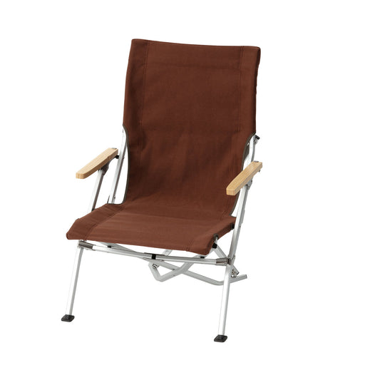 Snowpeak Low Beach Chair, Brown