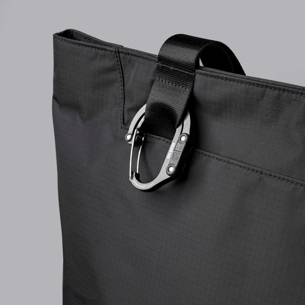 ALPAKA Elements Tote Axoflux 210D, Black/Grey, Large