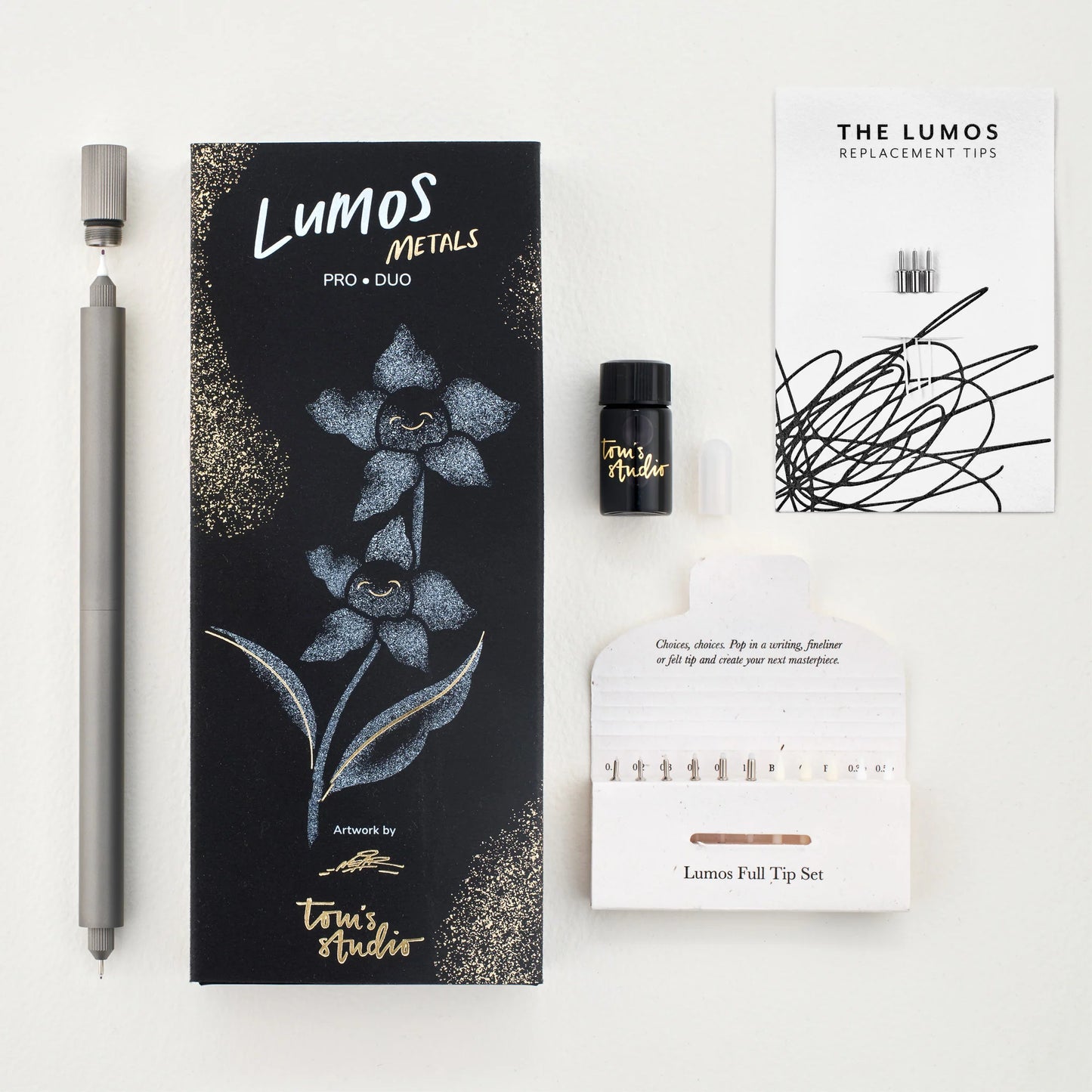 Tom’s Studio Lumos Titanium, Duo Tip