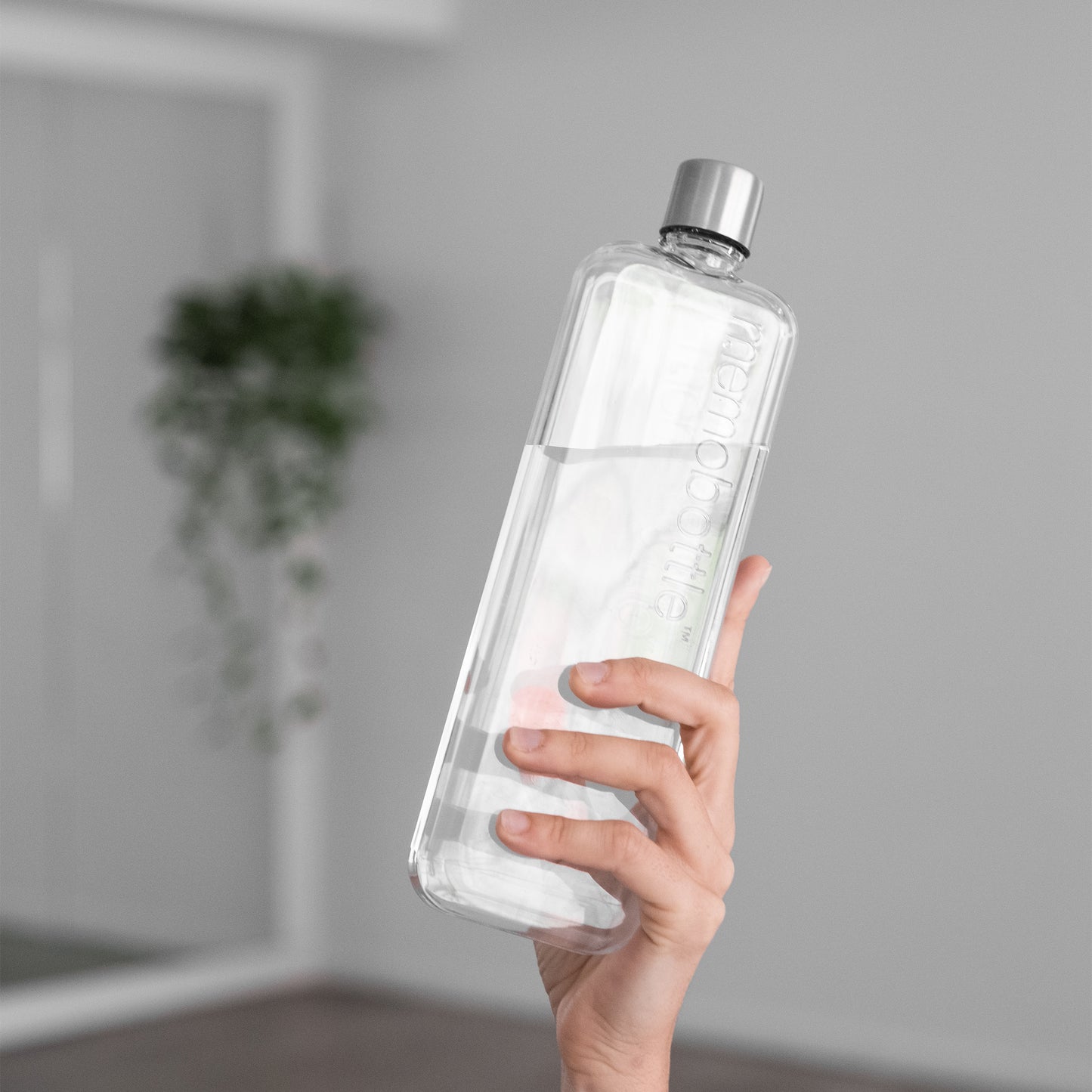 Memobottle™ Slim Transparent, 450ml