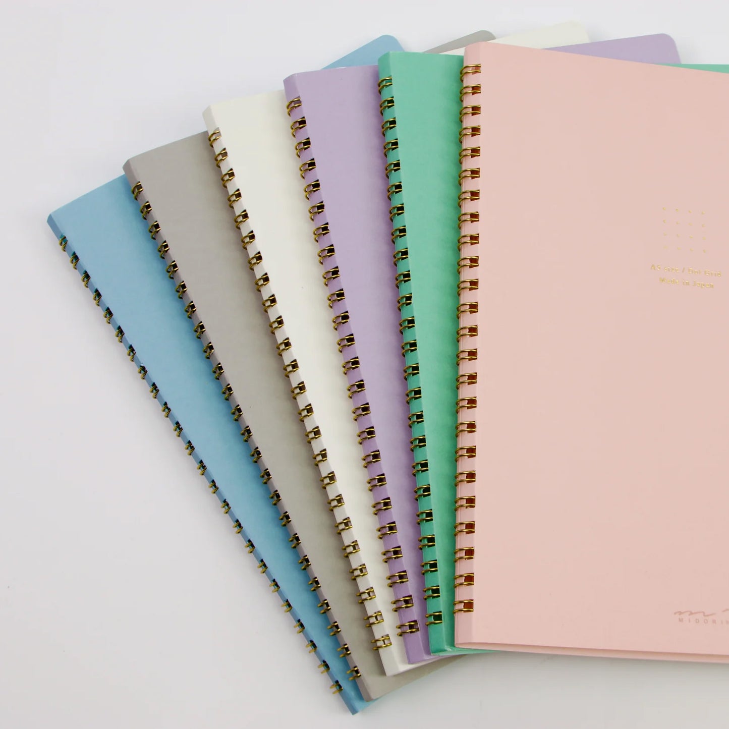 Midori Color Dot Grid Ring Notebook