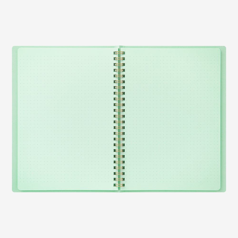 Midori Color Dot Grid Ring Notebook