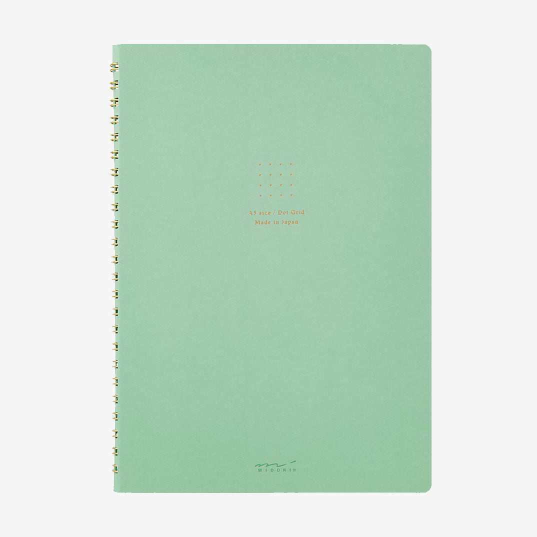Midori Color Dot Grid Ring Notebook