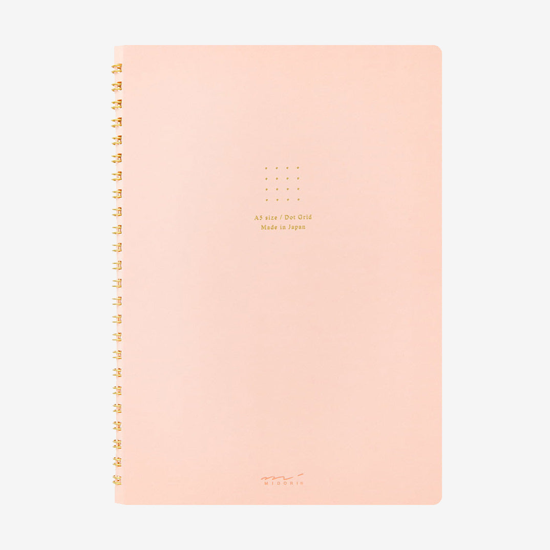 Midori Color Dot Grid Ring Notebook