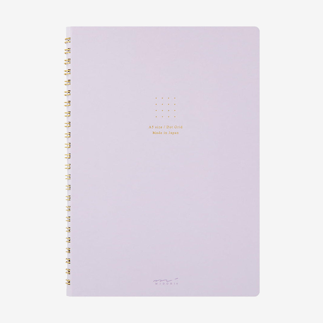 Midori Color Dot Grid Ring Notebook
