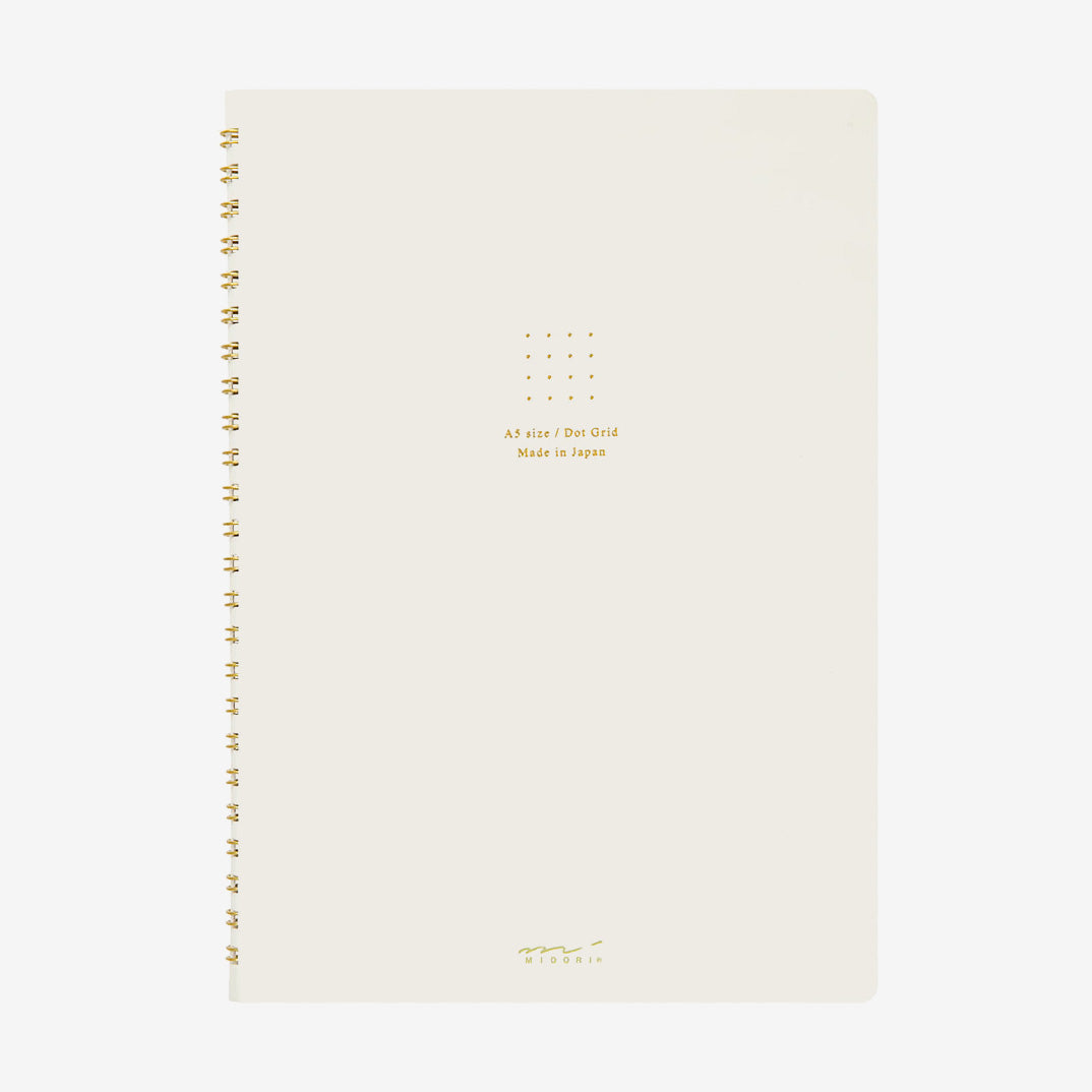 Midori Color Dot Grid Ring Notebook