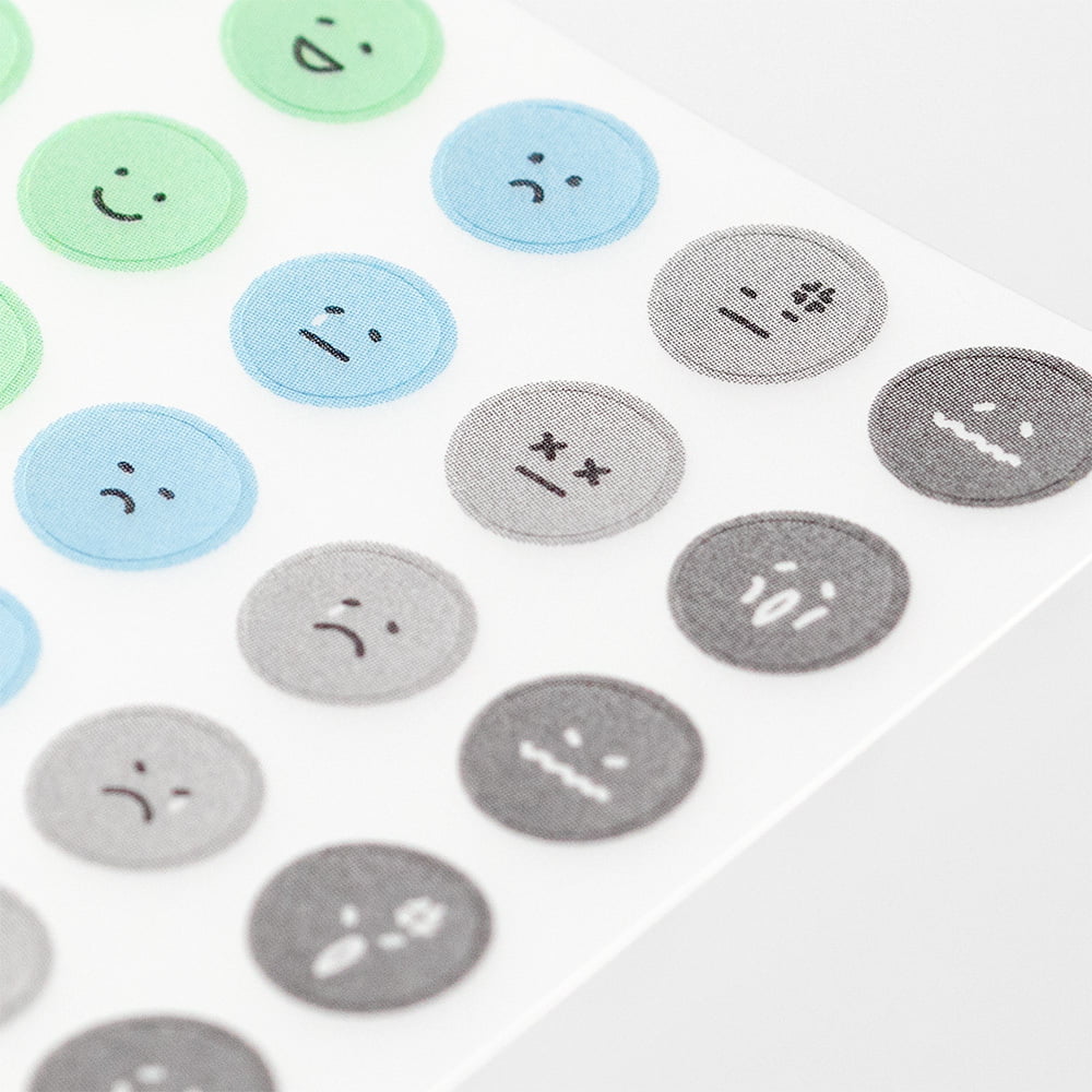 Midori Sticker Feeling Face