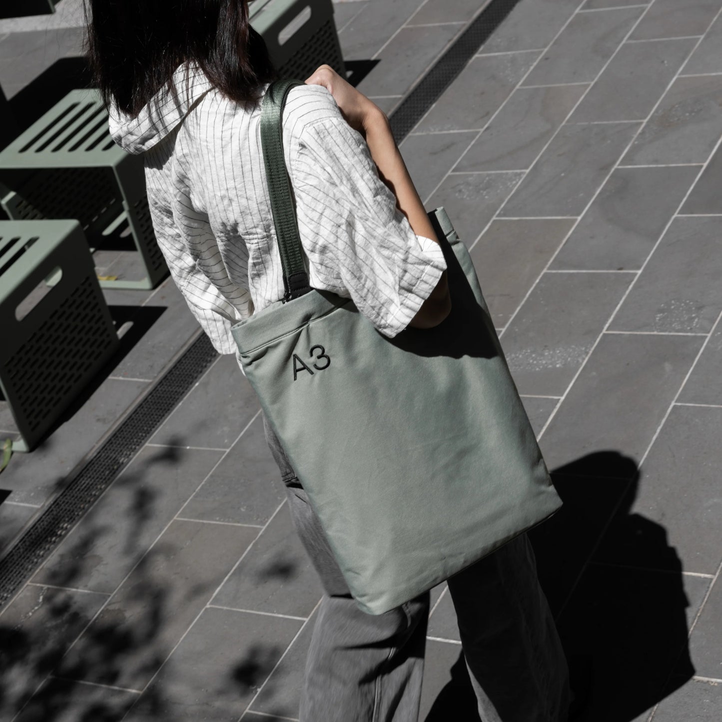 Memobottle™ A3 Daily Tote, Eucalypt
