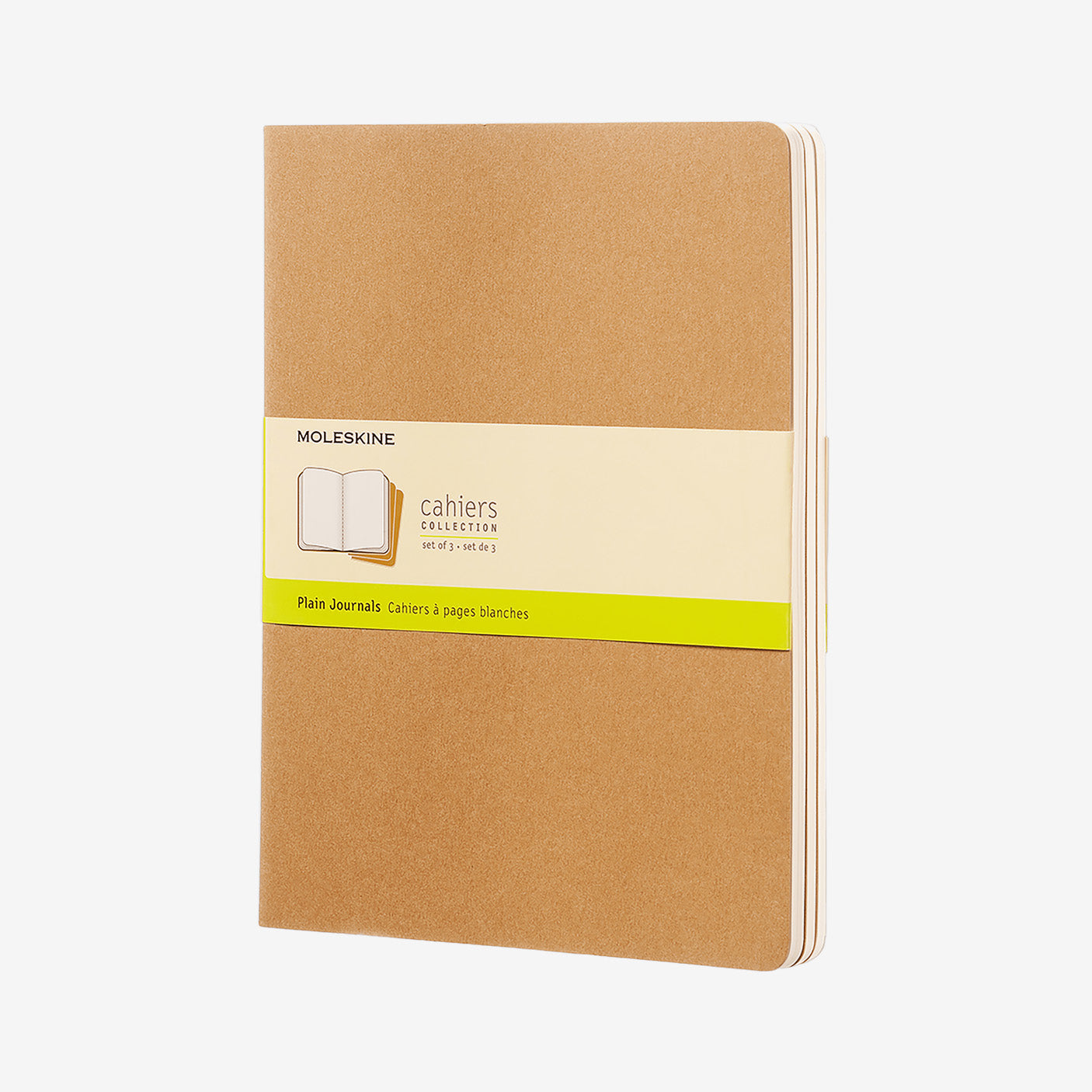 Moleskine Cahier Journal, XL (3-pakk)