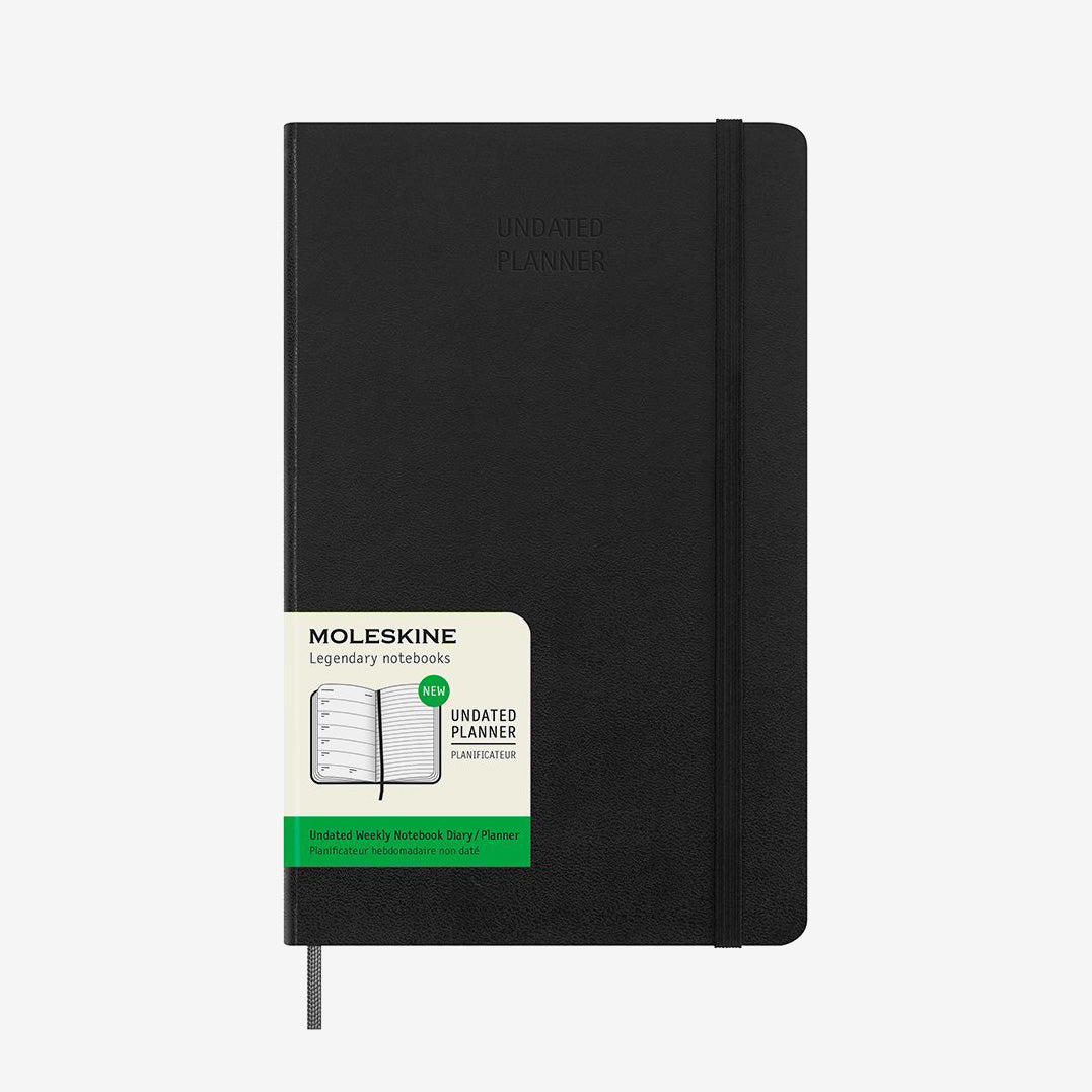 Moleskine Weekly Planner Undated, A5 (Hardcover)