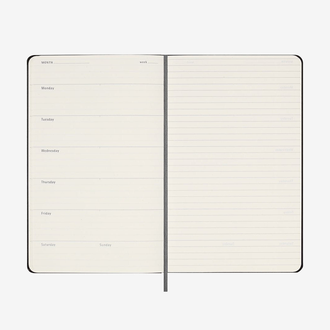 Moleskine Weekly Planner Undated, A5 (Hardcover)