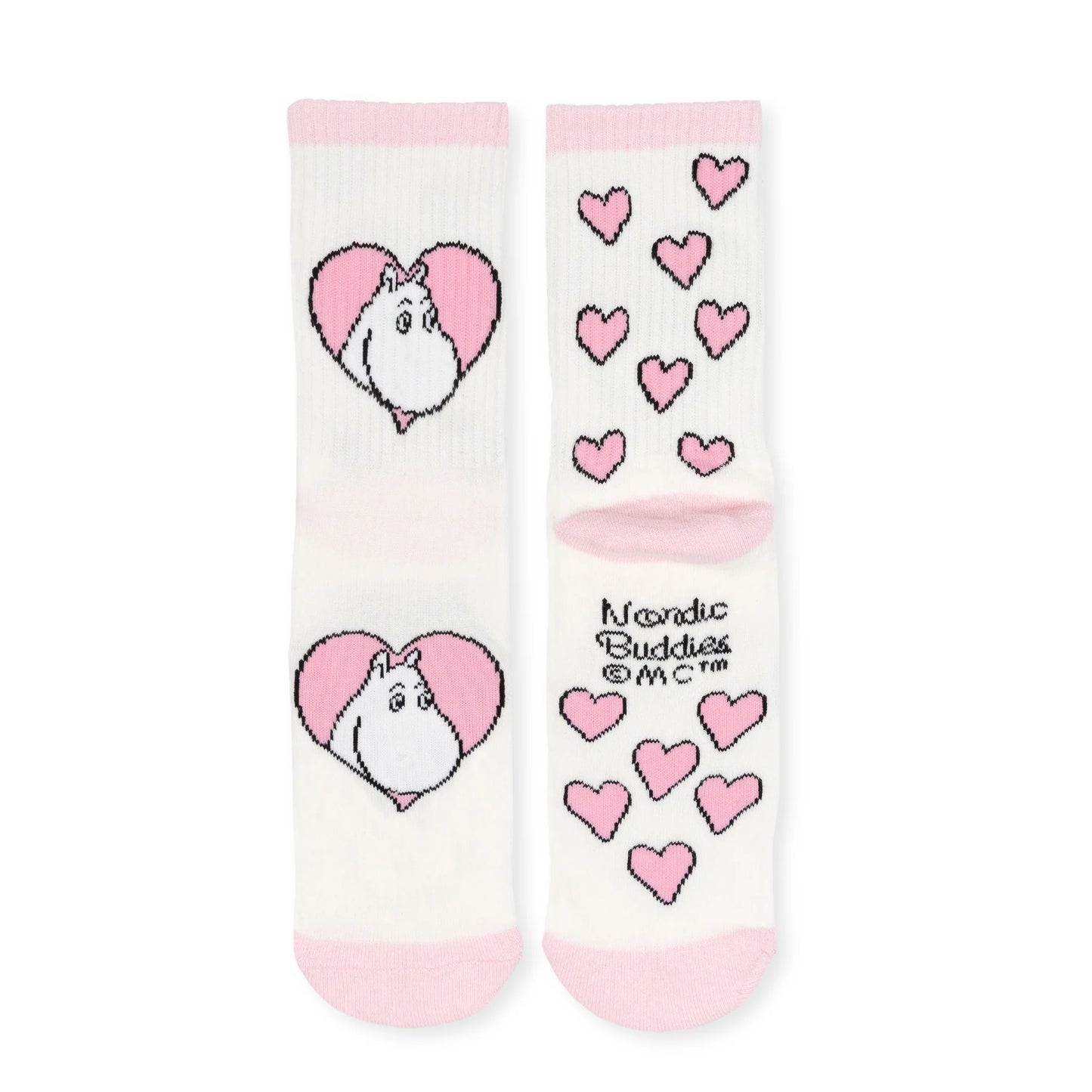 Nordicbuddies Moomin Women's Retro Socks, Love