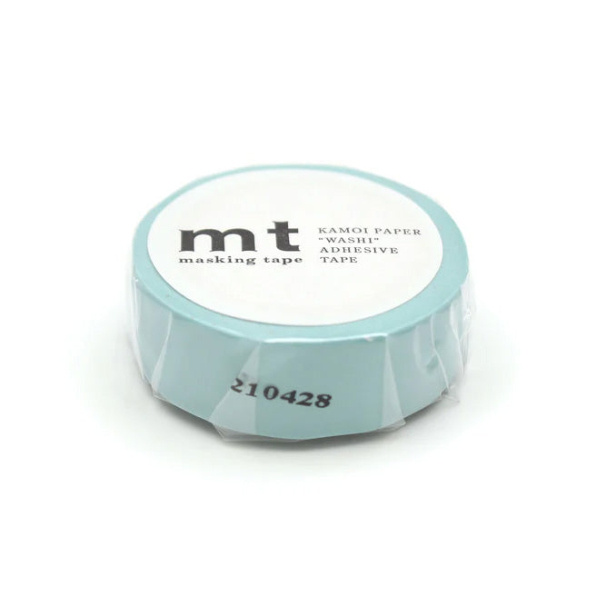 Mt masking tape Mt Basic 15mm Washi Tape, Baby Blue