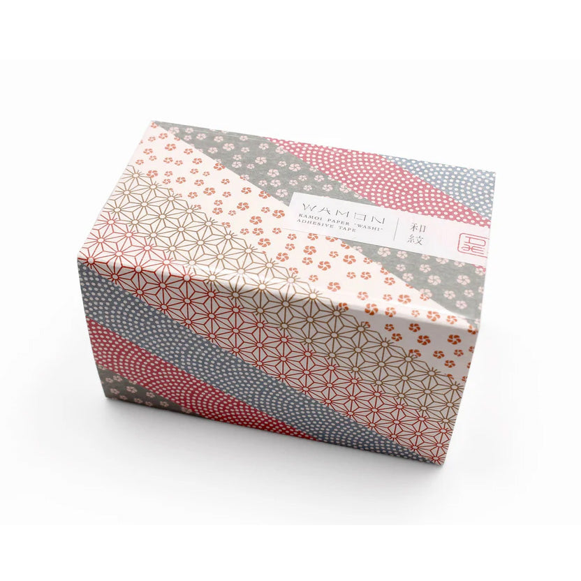 Mt masking tape Mt Gift Box set of 6 15 mm Washi Tape, Wamon