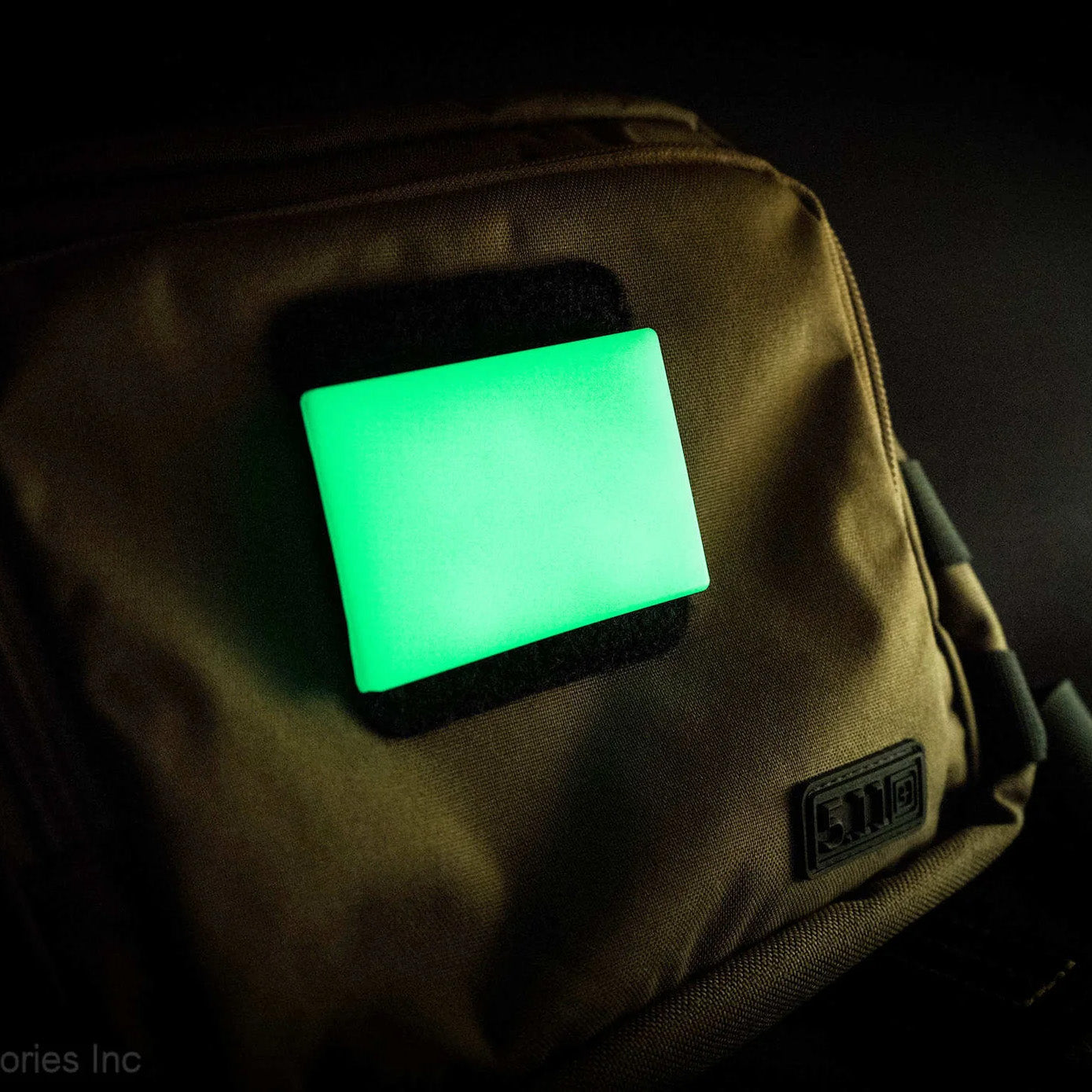 TEC-Accessoires Embrite™ BEACON Morale Patch, Green Glow