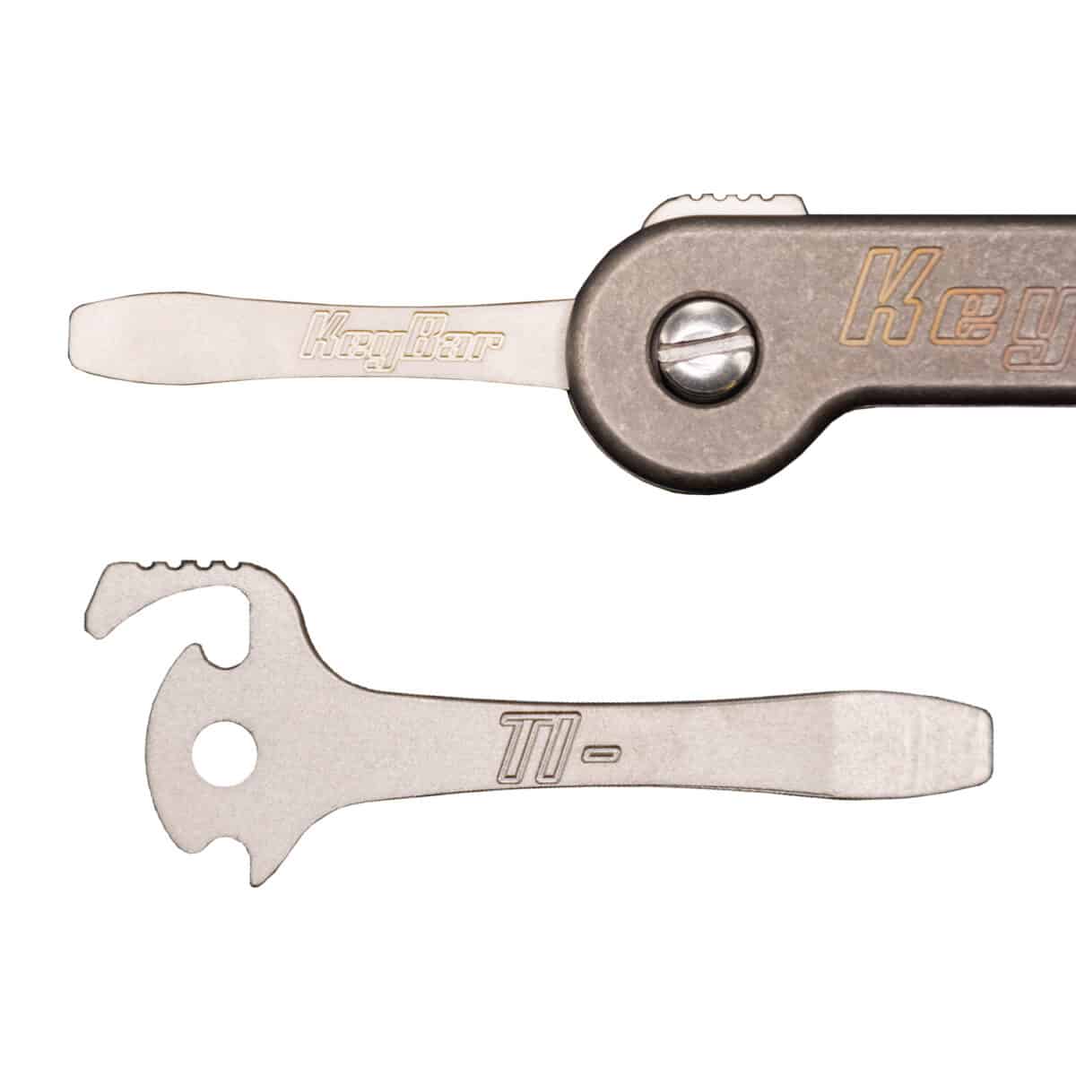 KeyBar Tool Insert Set: Flathead & Phillips Screwdrivers with Locking Plate