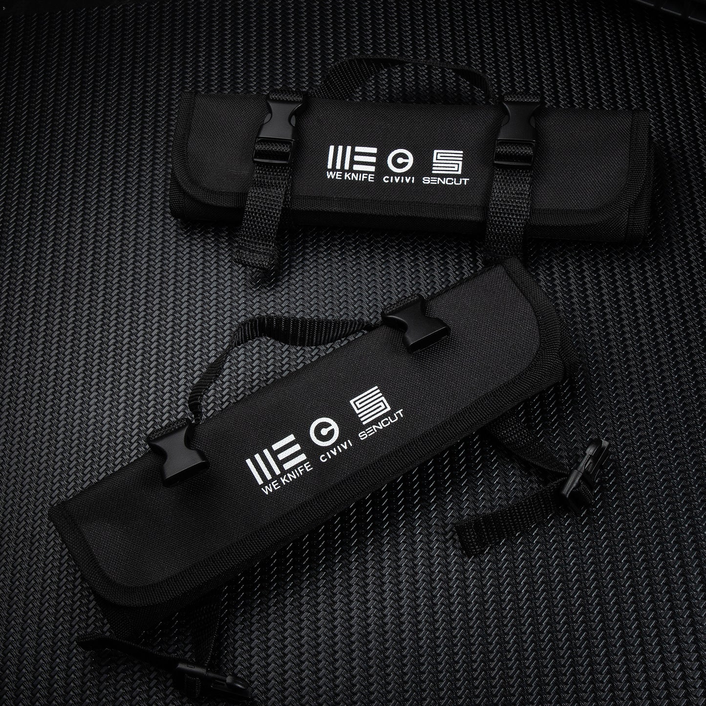 WEKNIFE Knife Rolls, Black - Farsdagskampanje