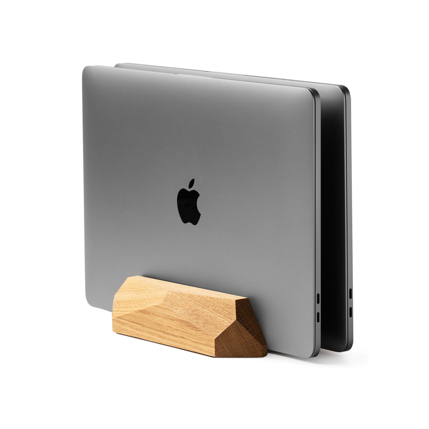 Oakywood Dual Laptop Dock, Oak