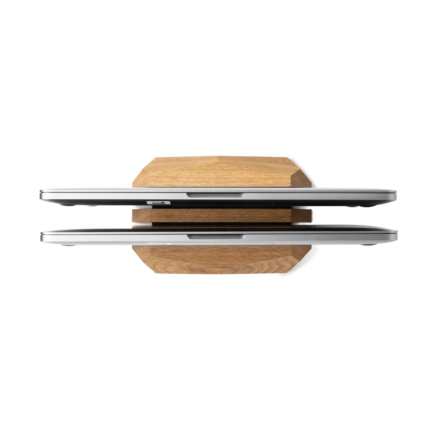 Oakywood Dual Laptop Dock, Oak
