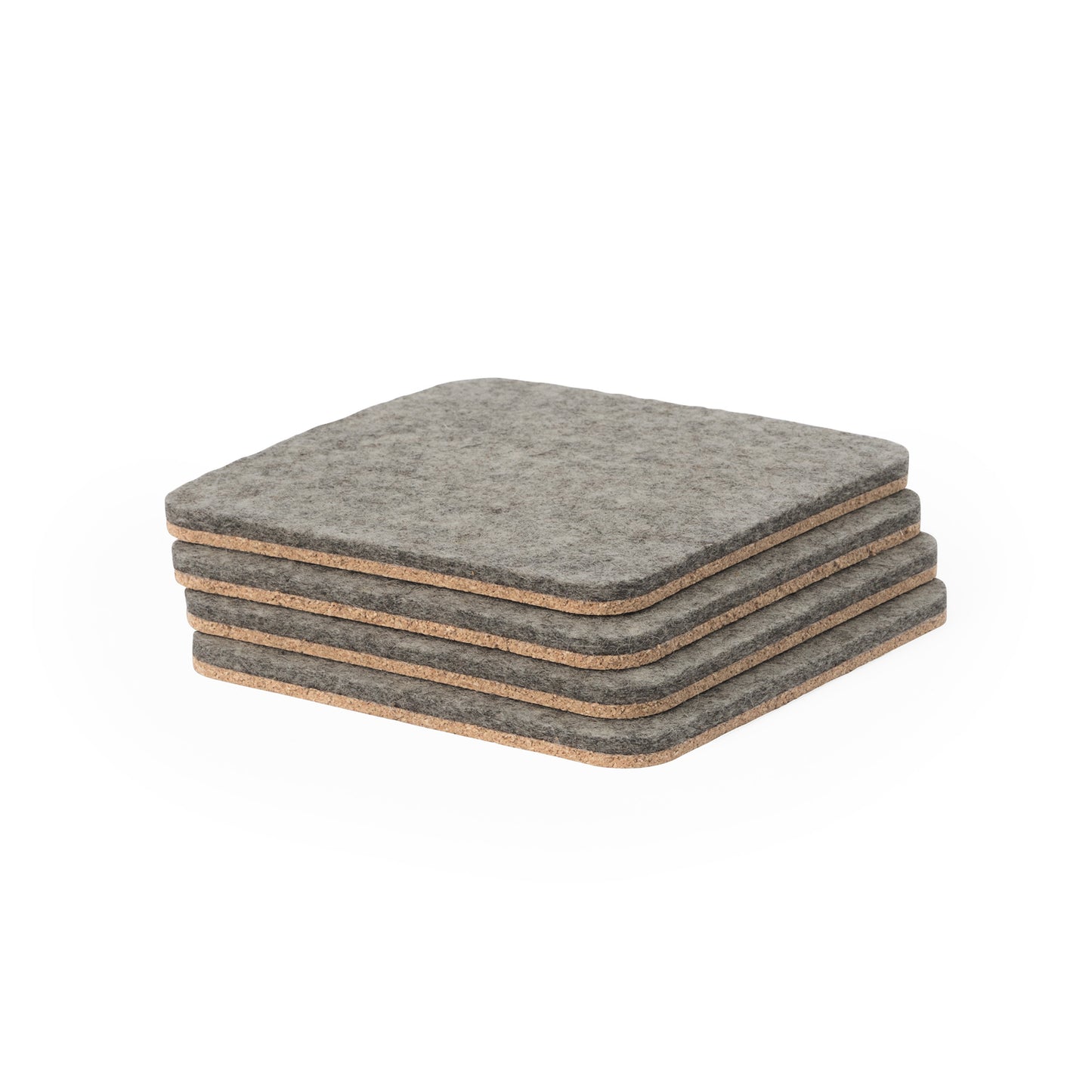 Oakywood Felt&Cork Coasters