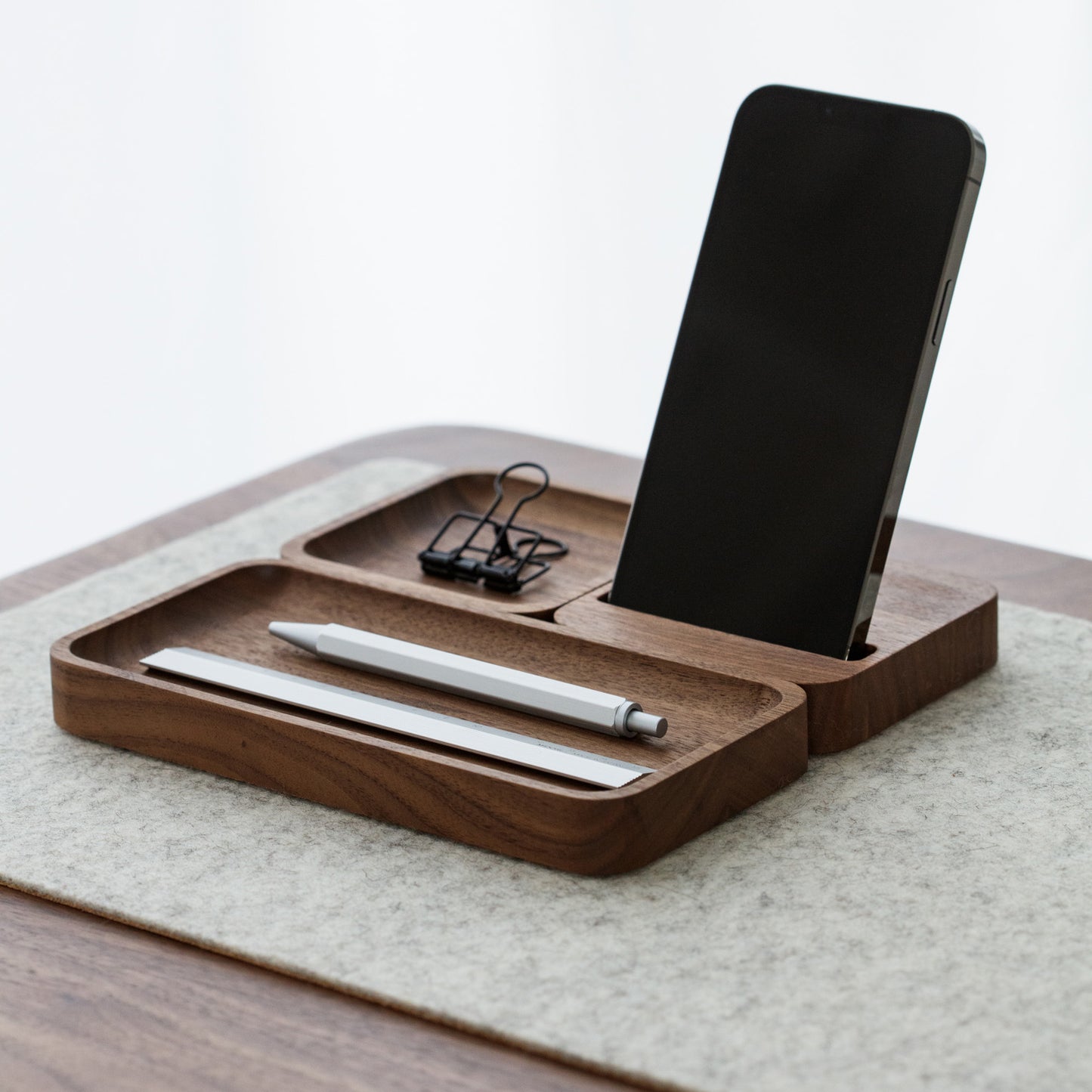 Oakywood Small Tray (OakyBlocks), Walnut