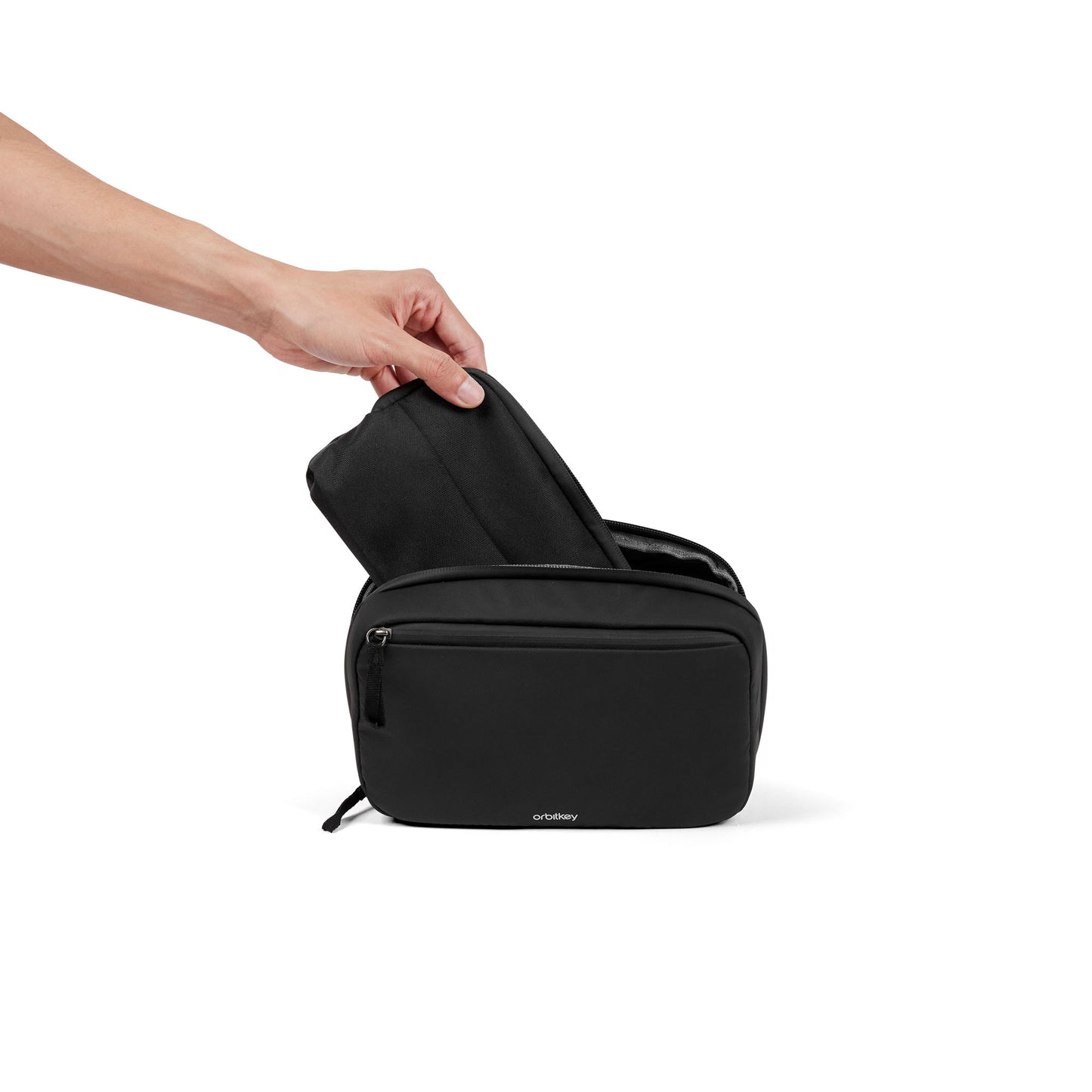 Orbitkey 2-in-1 Tech Pouch, Black