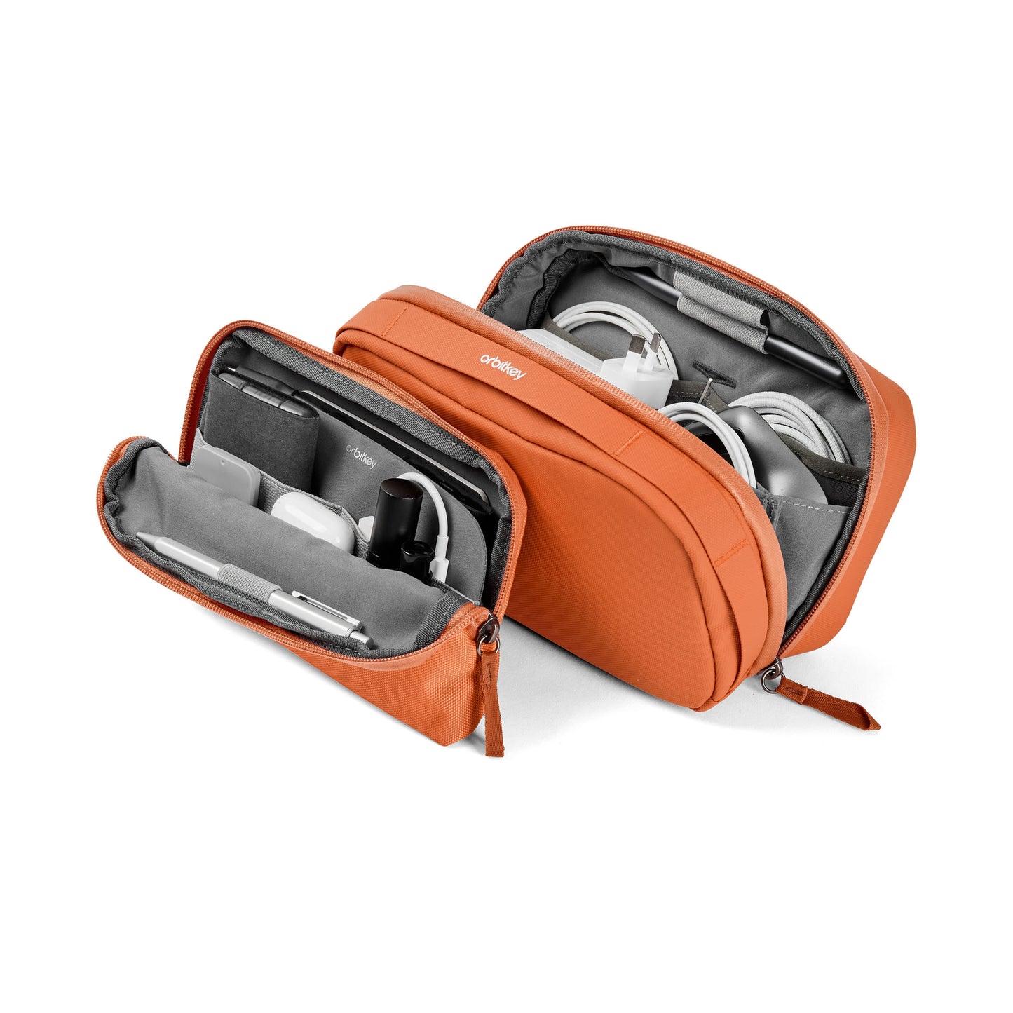 Orbitkey 2-in-1 Tech Pouch, Terracotta