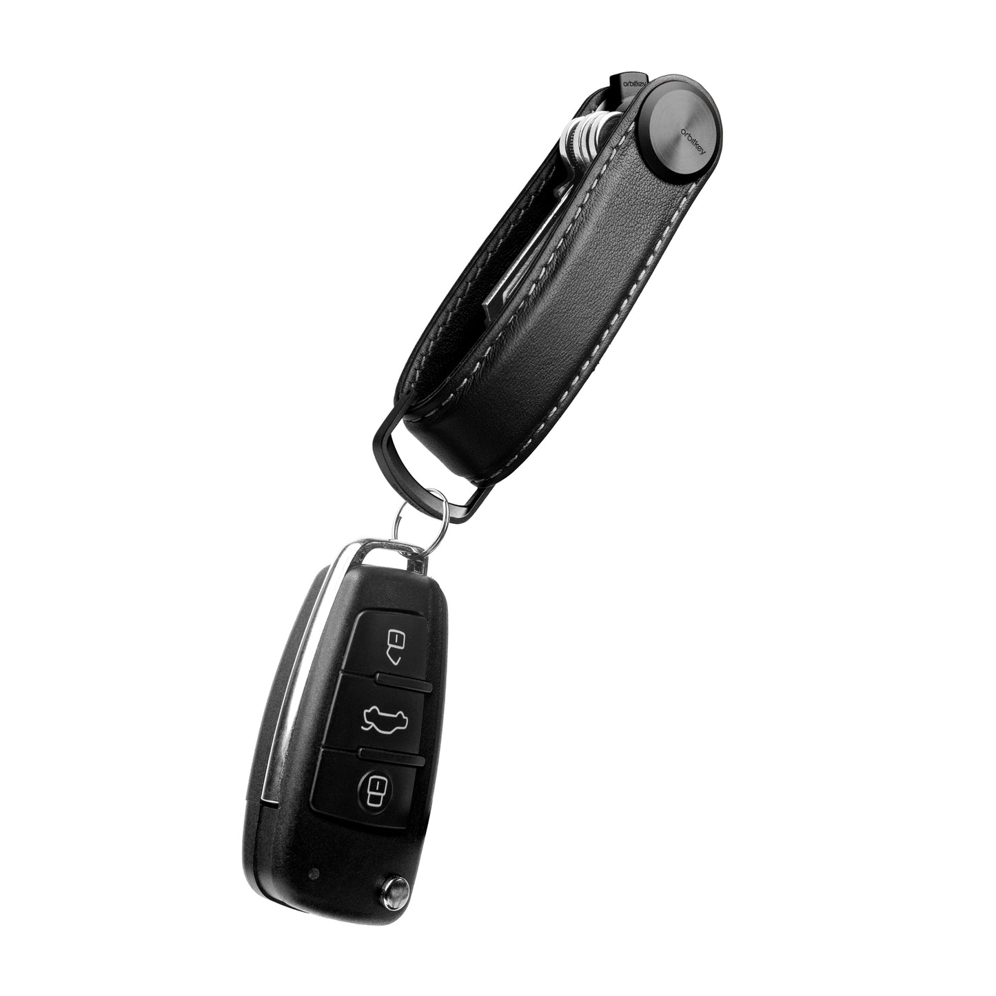 Orbitkey Key Organiser Pro Leather, Blackout