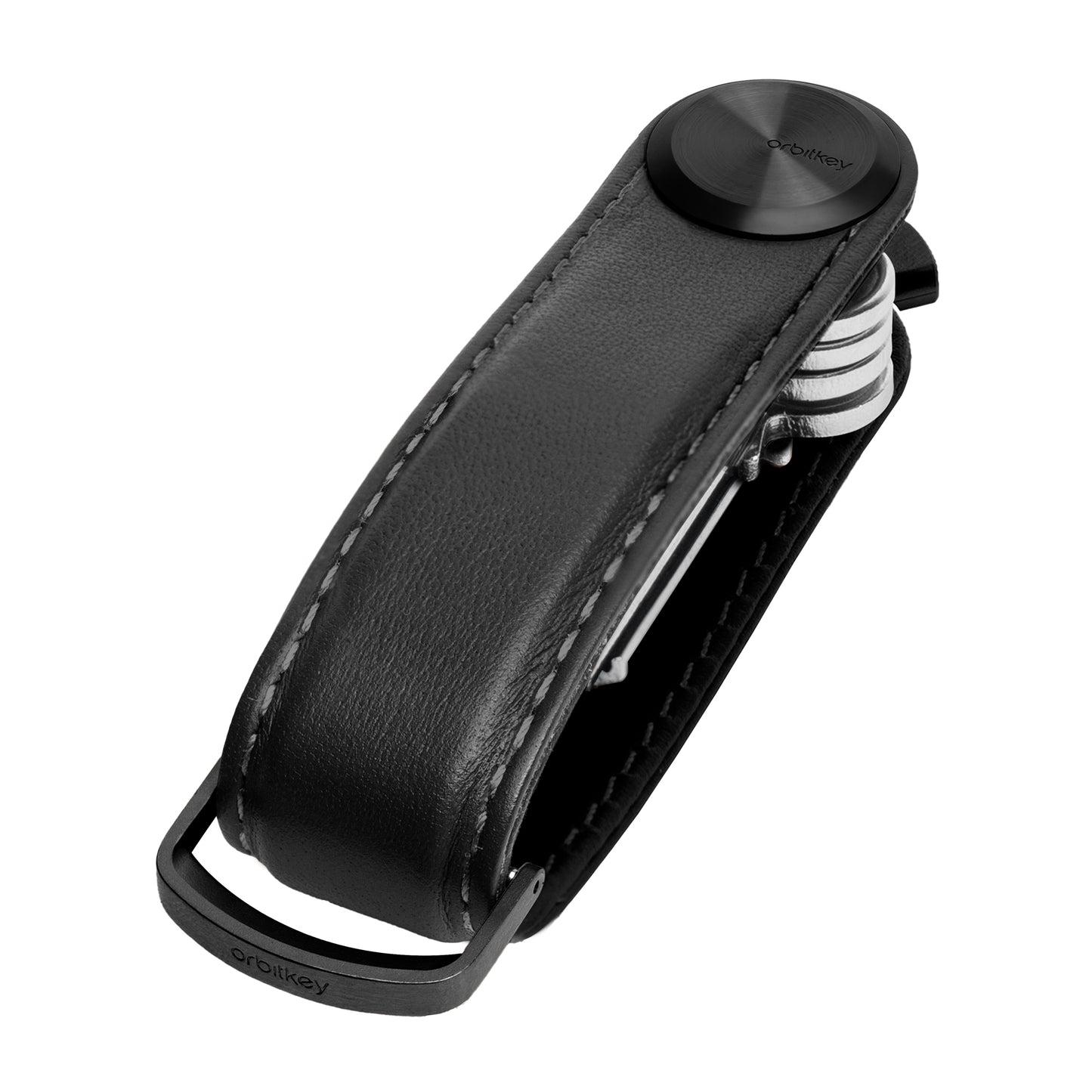 Orbitkey Key Organiser Pro Leather, Blackout