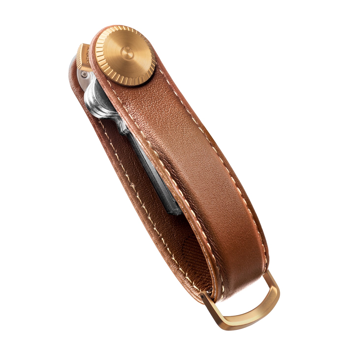 Orbitkey Key Organiser Pro Leather, Cedar