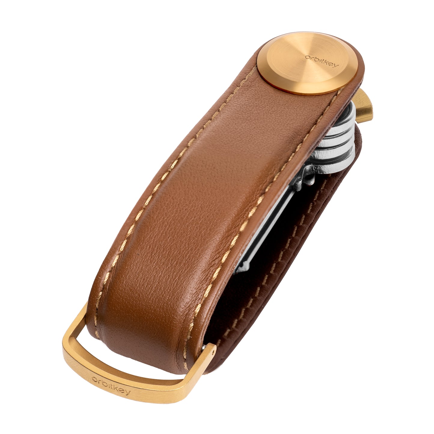 Orbitkey Key Organiser Pro Leather, Cedar