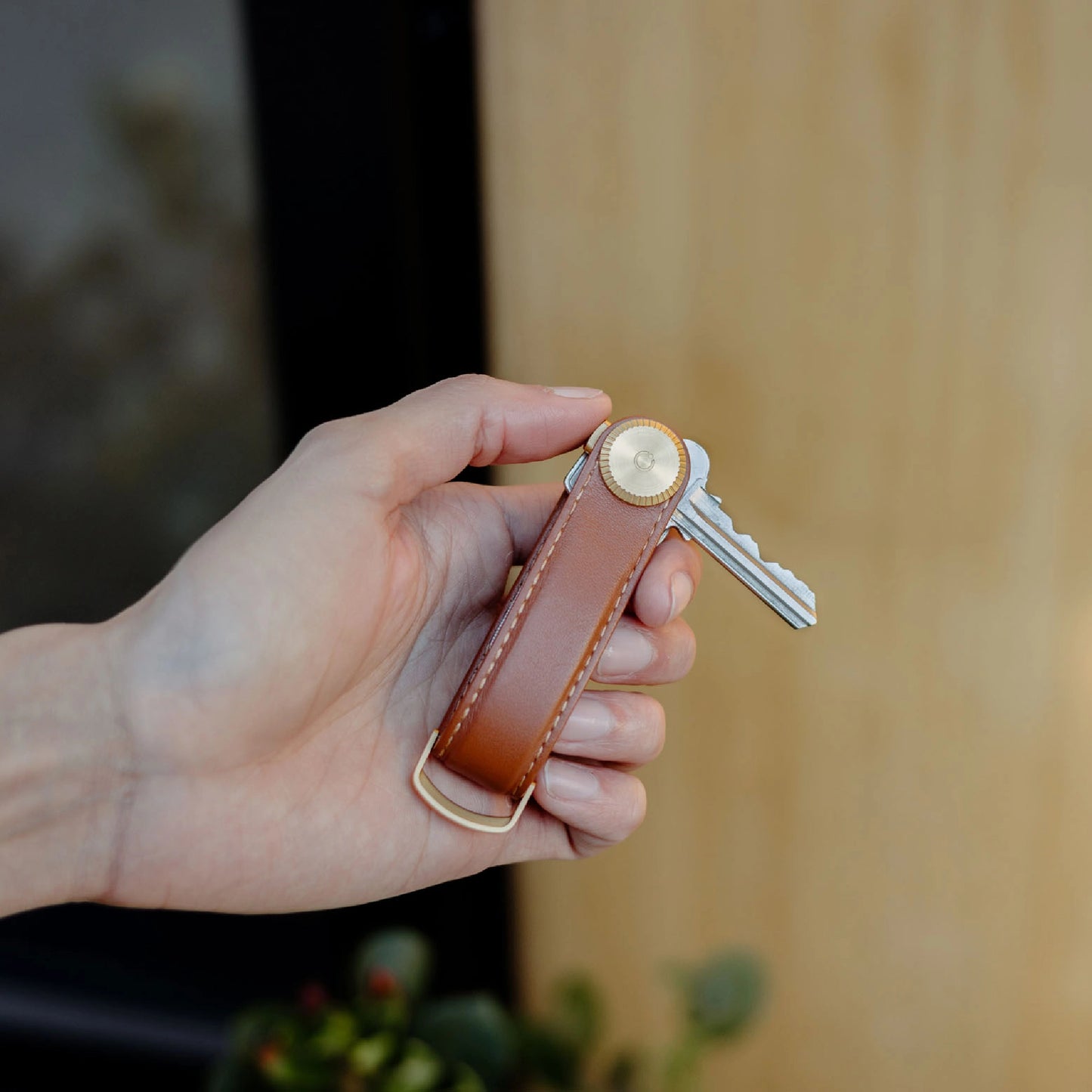 Orbitkey Key Organiser Pro Leather, Cedar