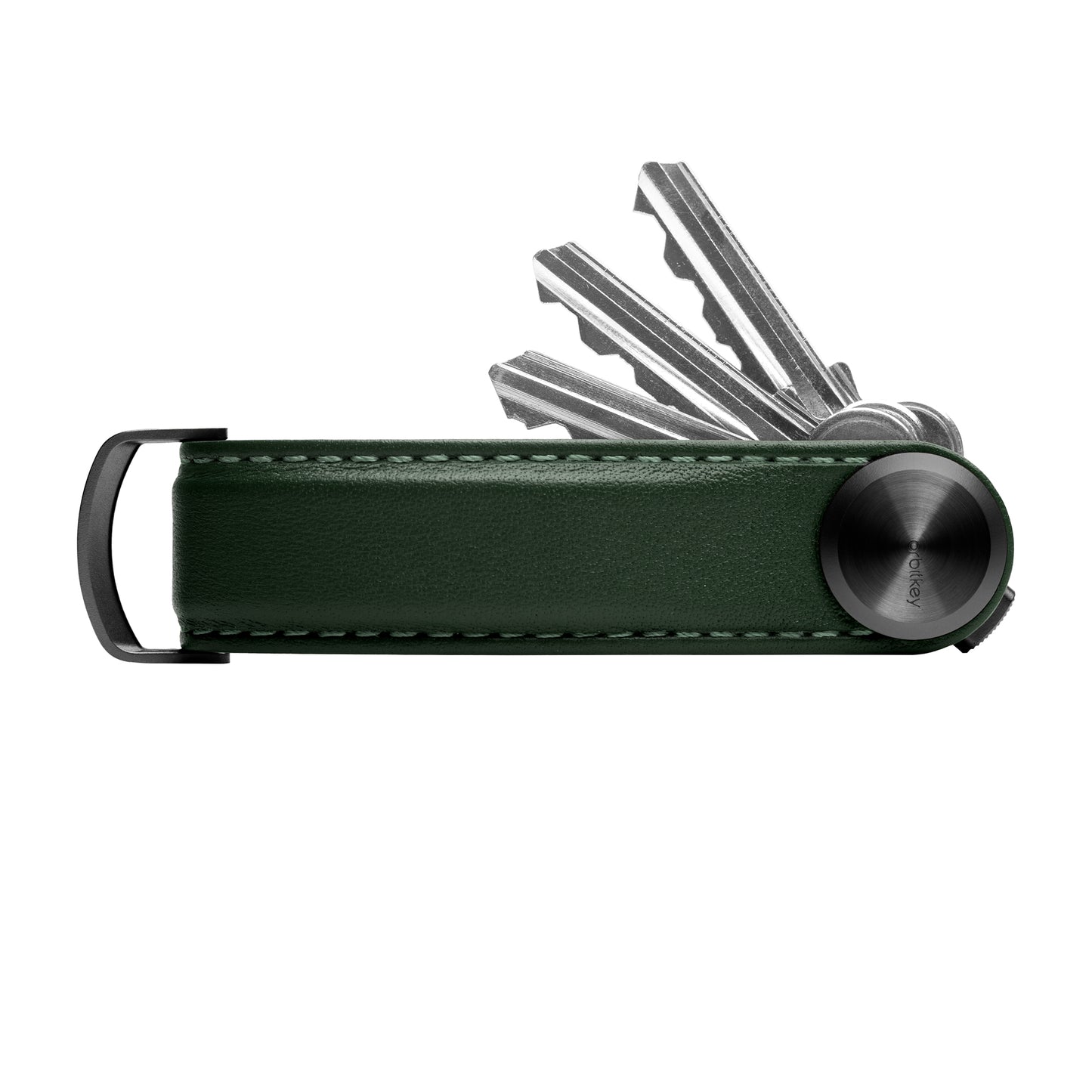 Orbitkey Key Organiser Pro Leather, Evergreen