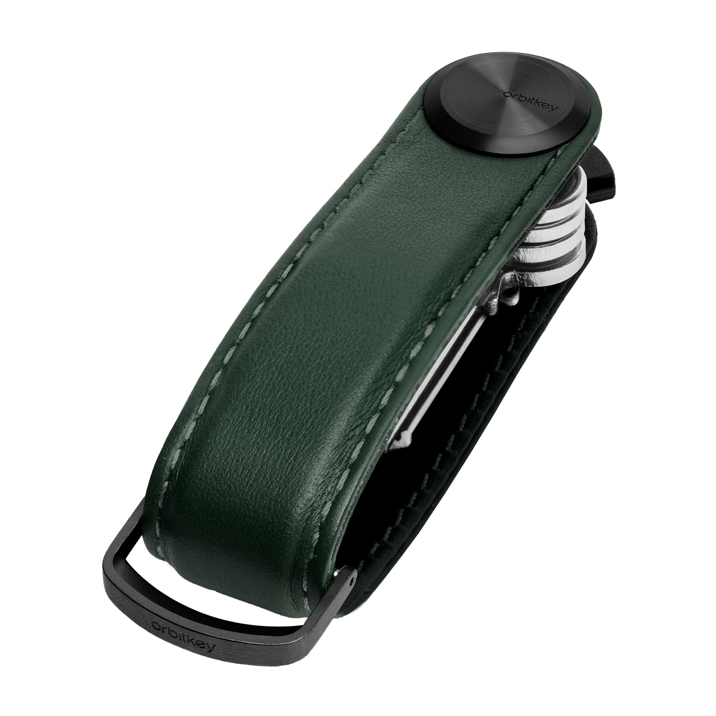 Orbitkey Key Organiser Pro Leather, Evergreen