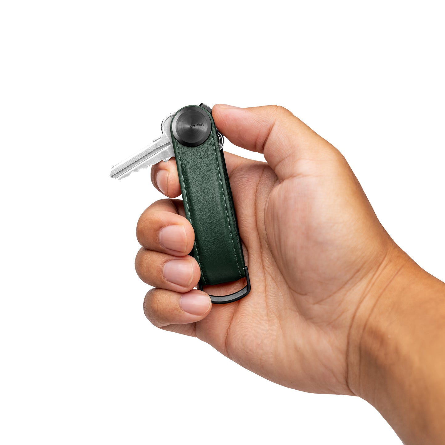 Orbitkey Key Organiser Pro Leather, Evergreen