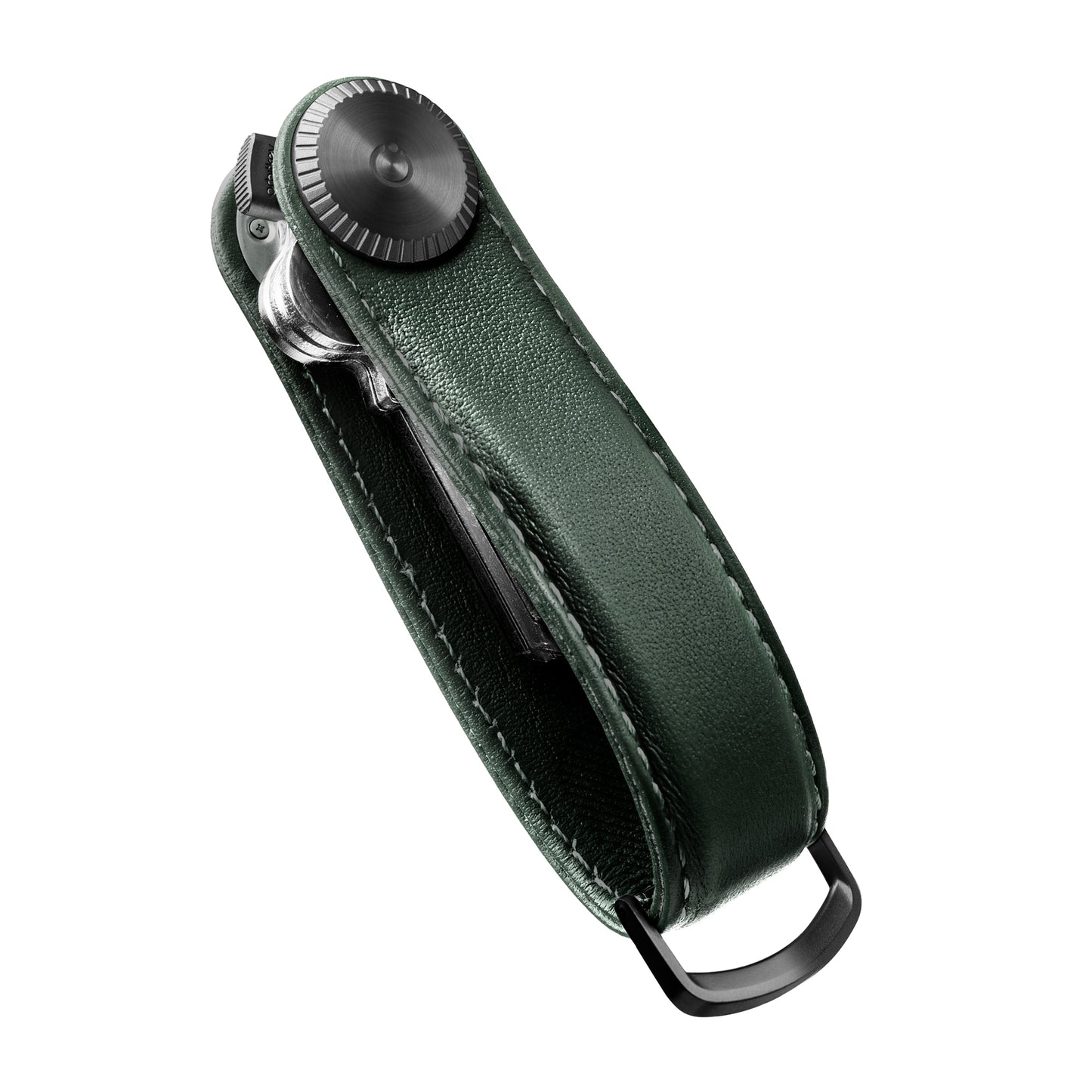 Orbitkey Key Organiser Pro Leather, Evergreen