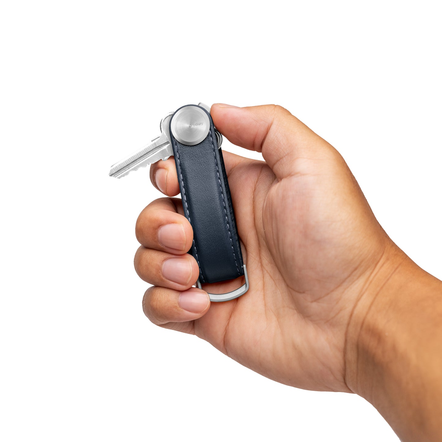 Orbitkey Key Organiser Pro Leather, Sapphire