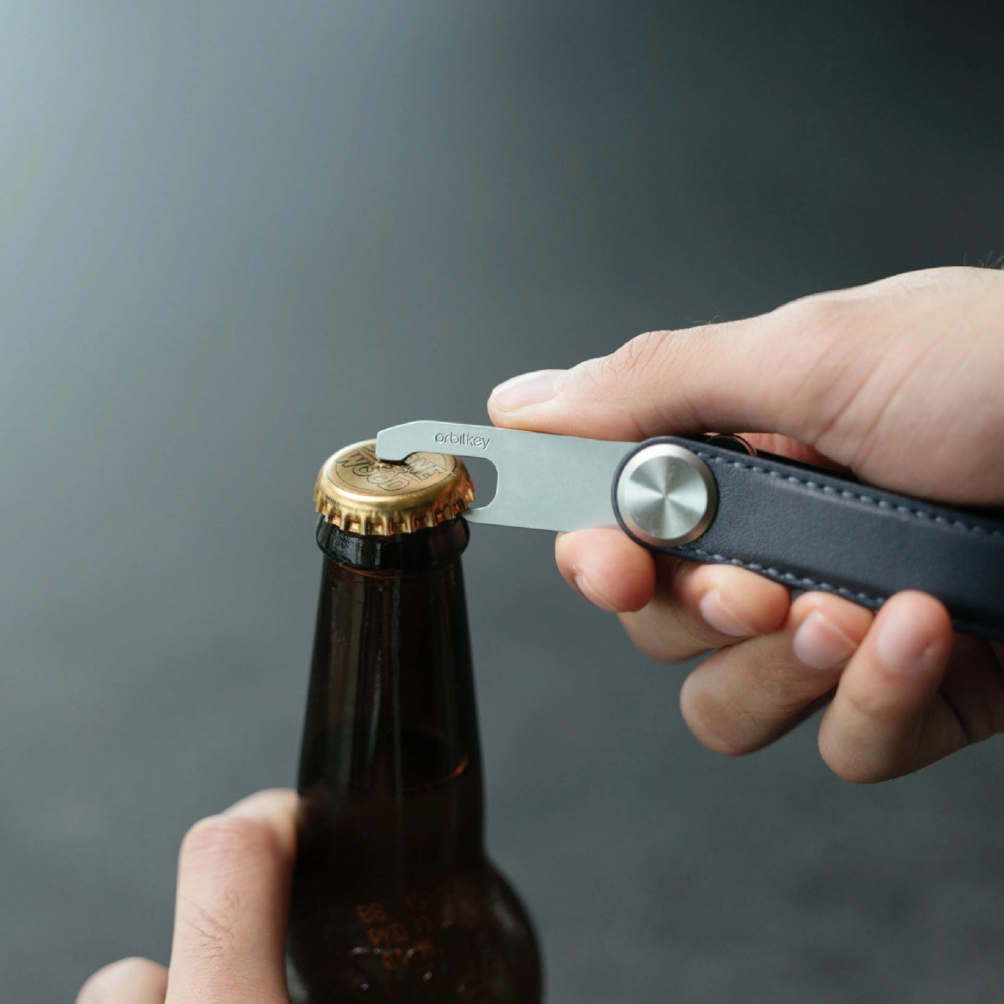 Orbitkey Key Organiser Pro Leather, Sapphire
