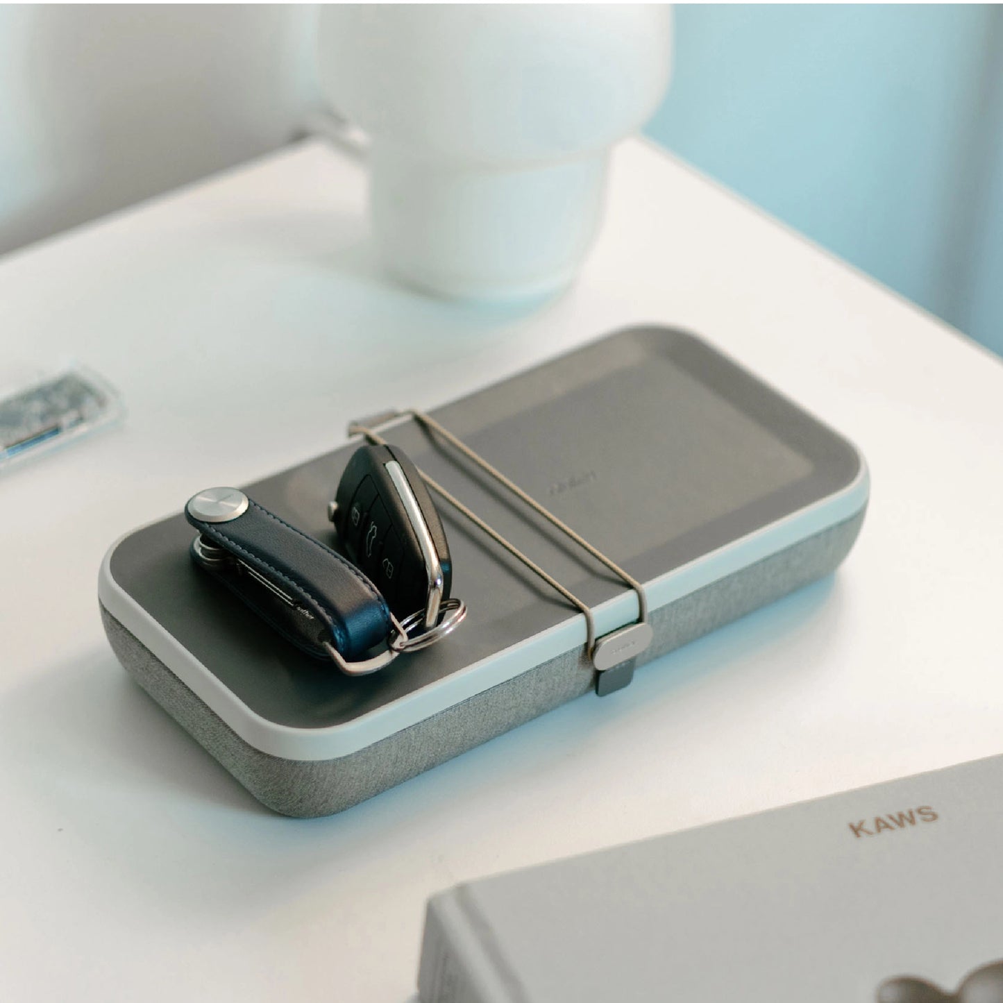 Orbitkey Key Organiser Pro Leather, Sapphire