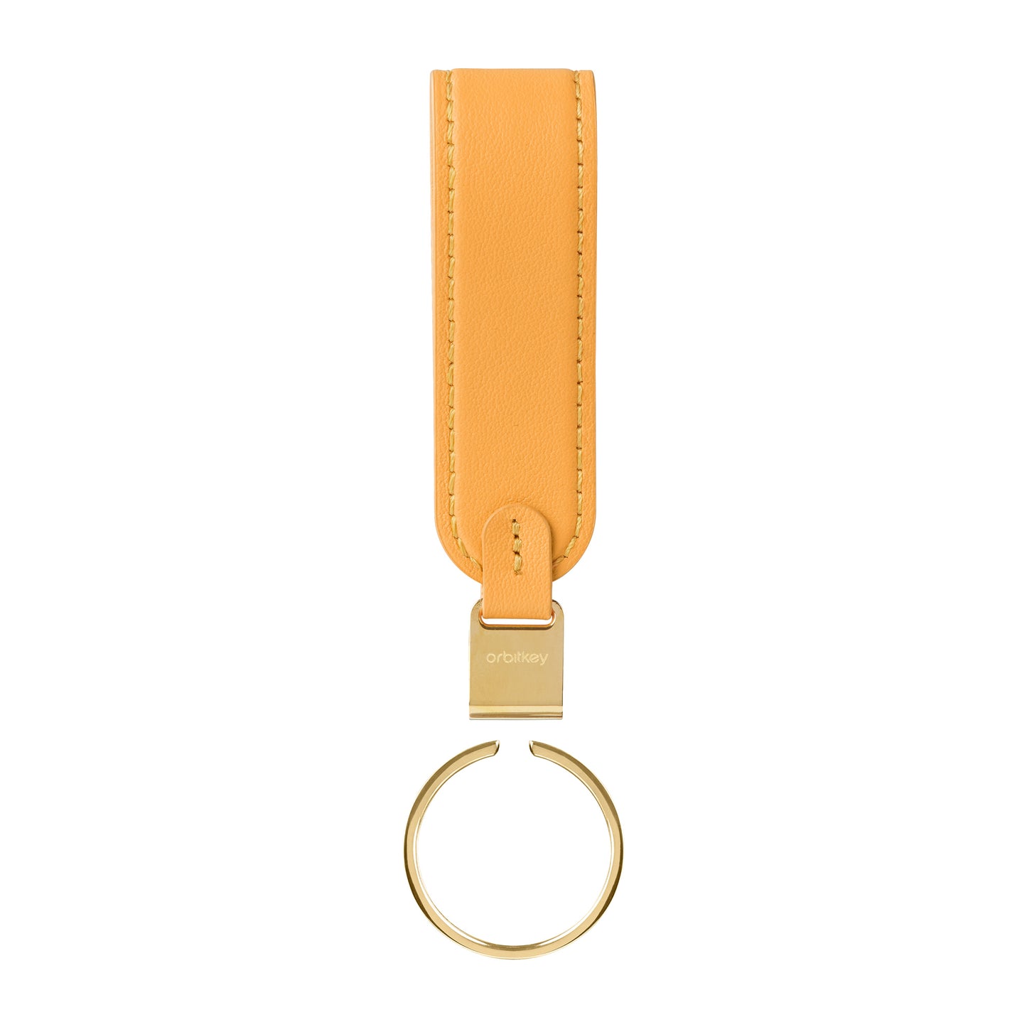 Orbitkey Loop Keychain Leather (Orange)