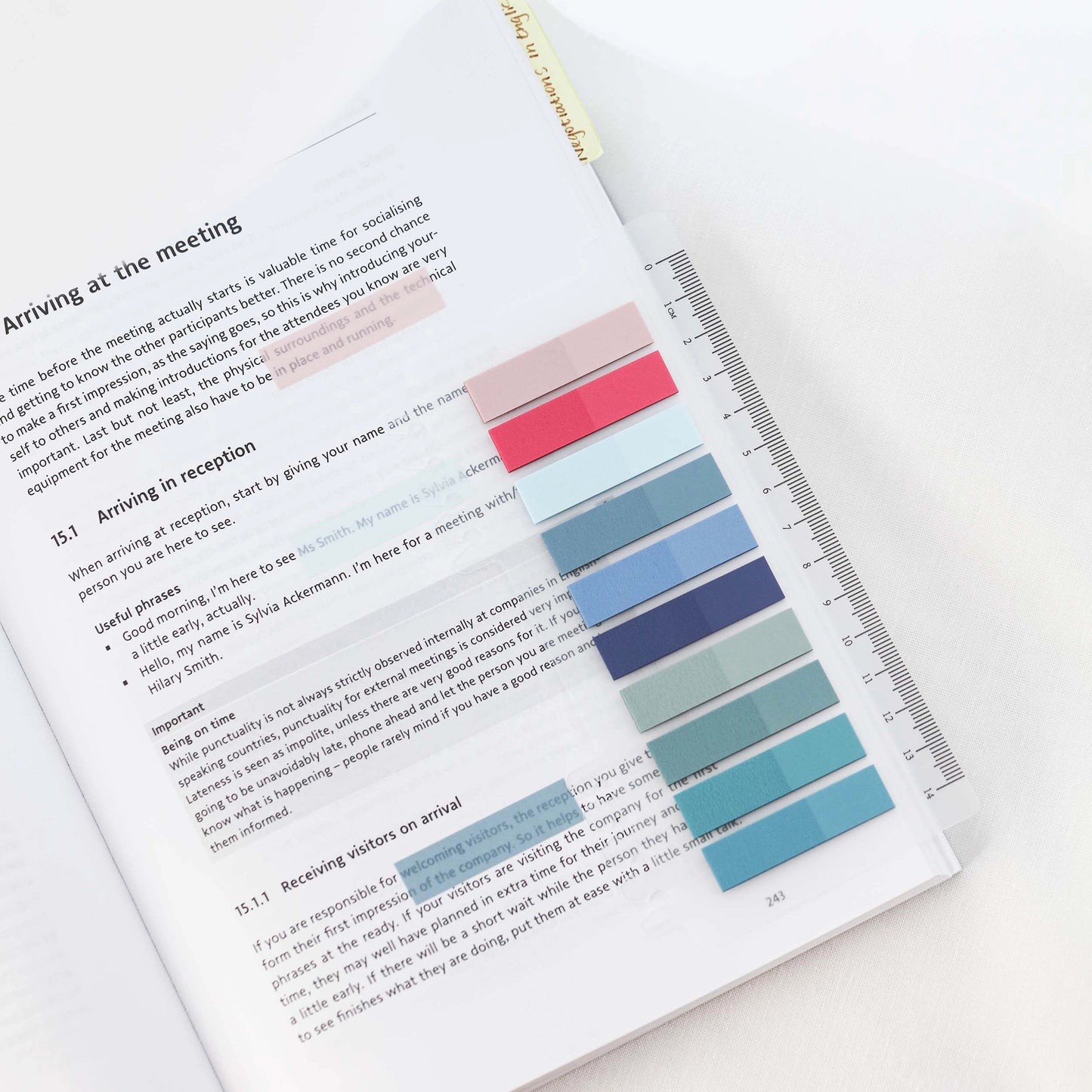 Ordinate Sticky Notes Full Color Tabs