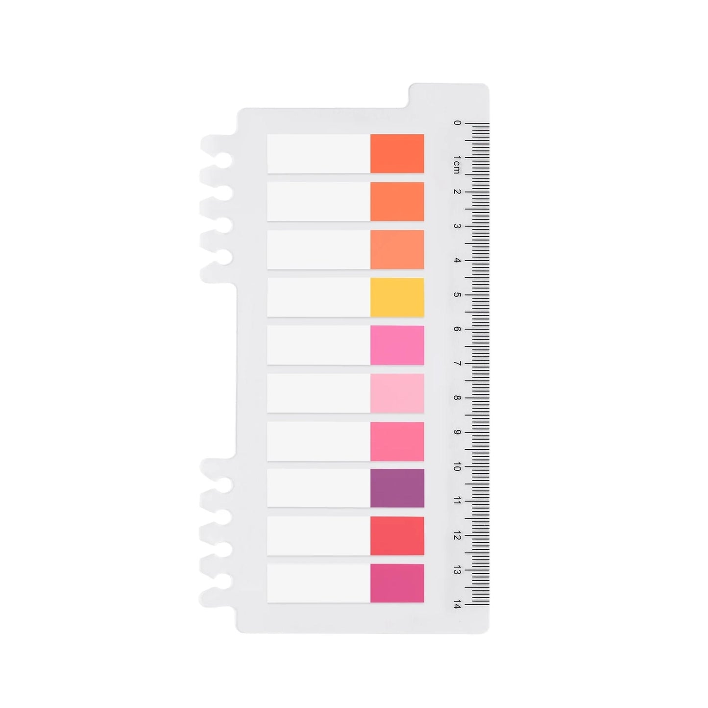 Ordinate Sticky Notes Half Color Tabs