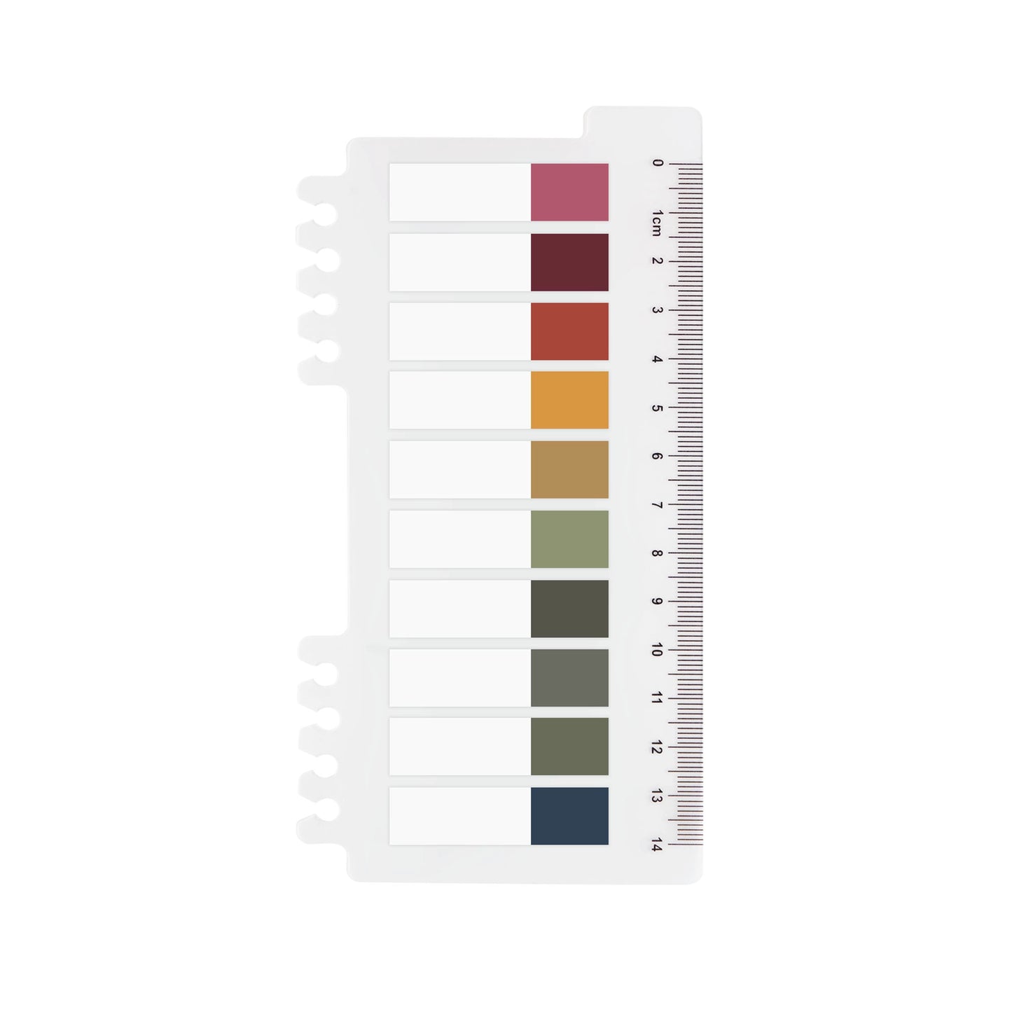 Ordinate Sticky Notes Half Color Tabs