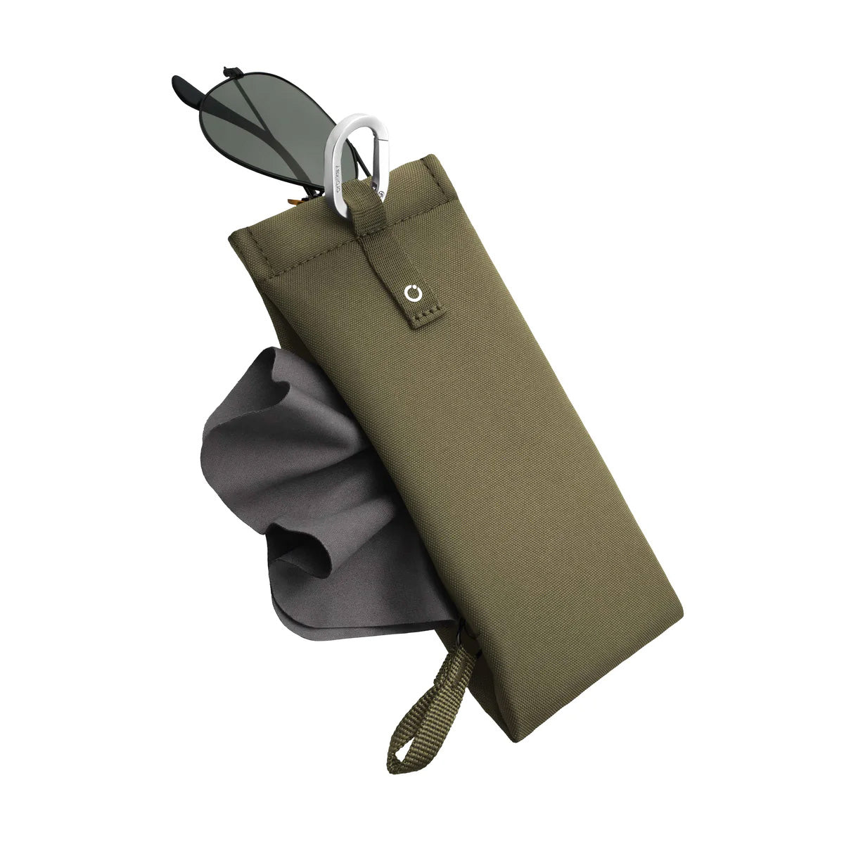 Orbitkey Clip-on Glasses Pouch, Olive